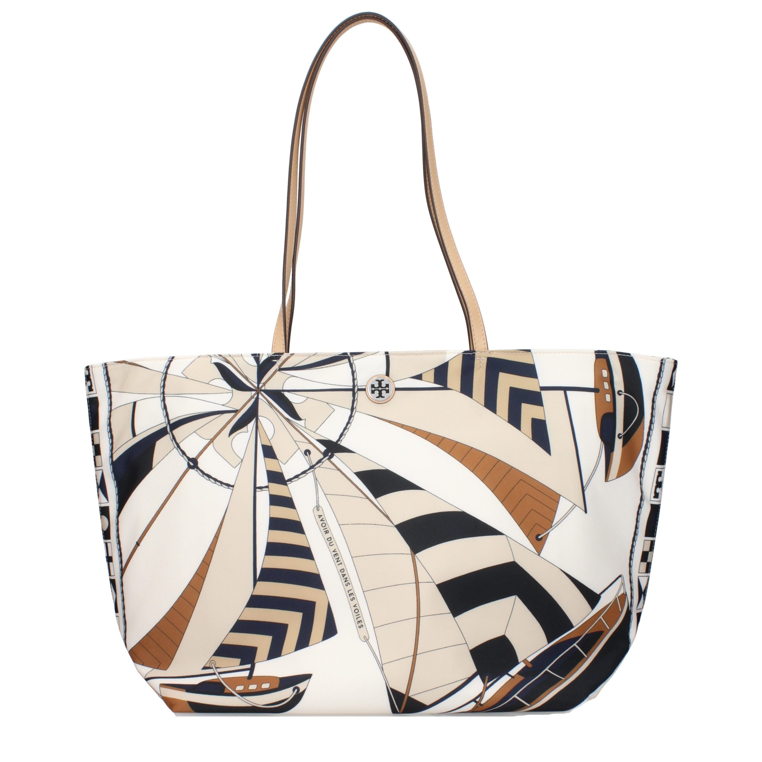 Tory Burch Beige Fabric Crossbody Bag Tory Burch