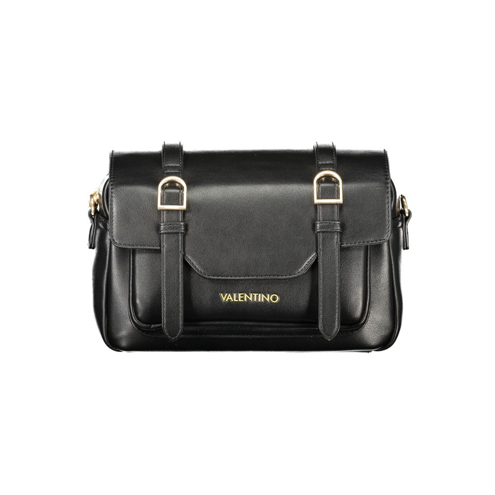 Mario Valentino Black Polyurethane Women's Bag Mario Valentino