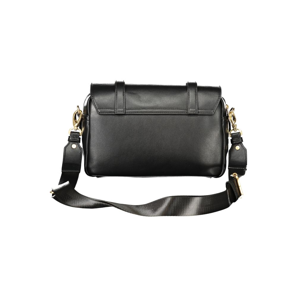 Mario Valentino Black Polyurethane Women's Bag Mario Valentino