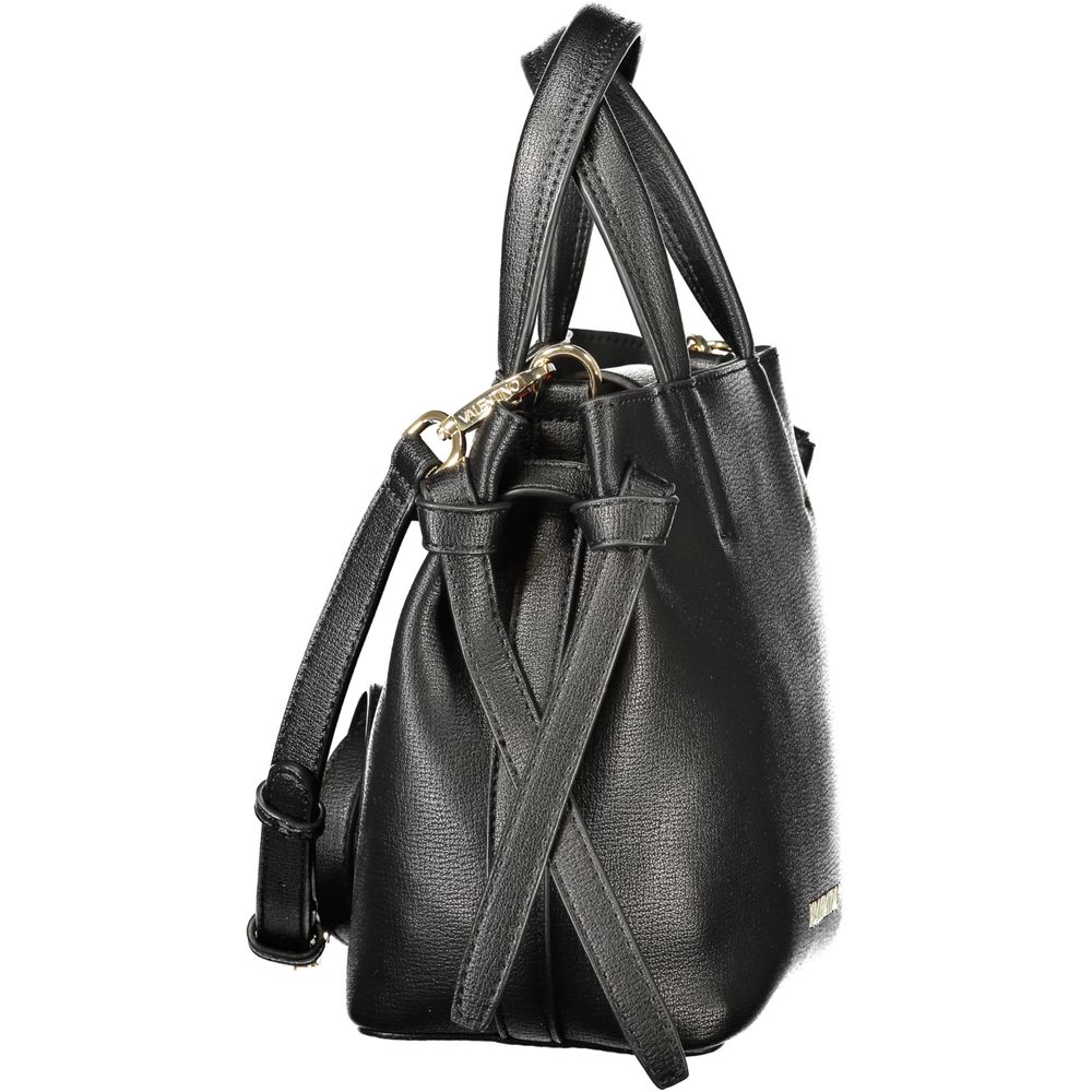 Mario Valentino Black Polyurethane Women's Bag Mario Valentino