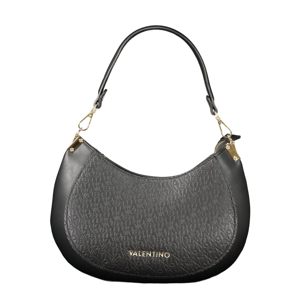 Mario Valentino Black Polyurethane Women's Bag Mario Valentino