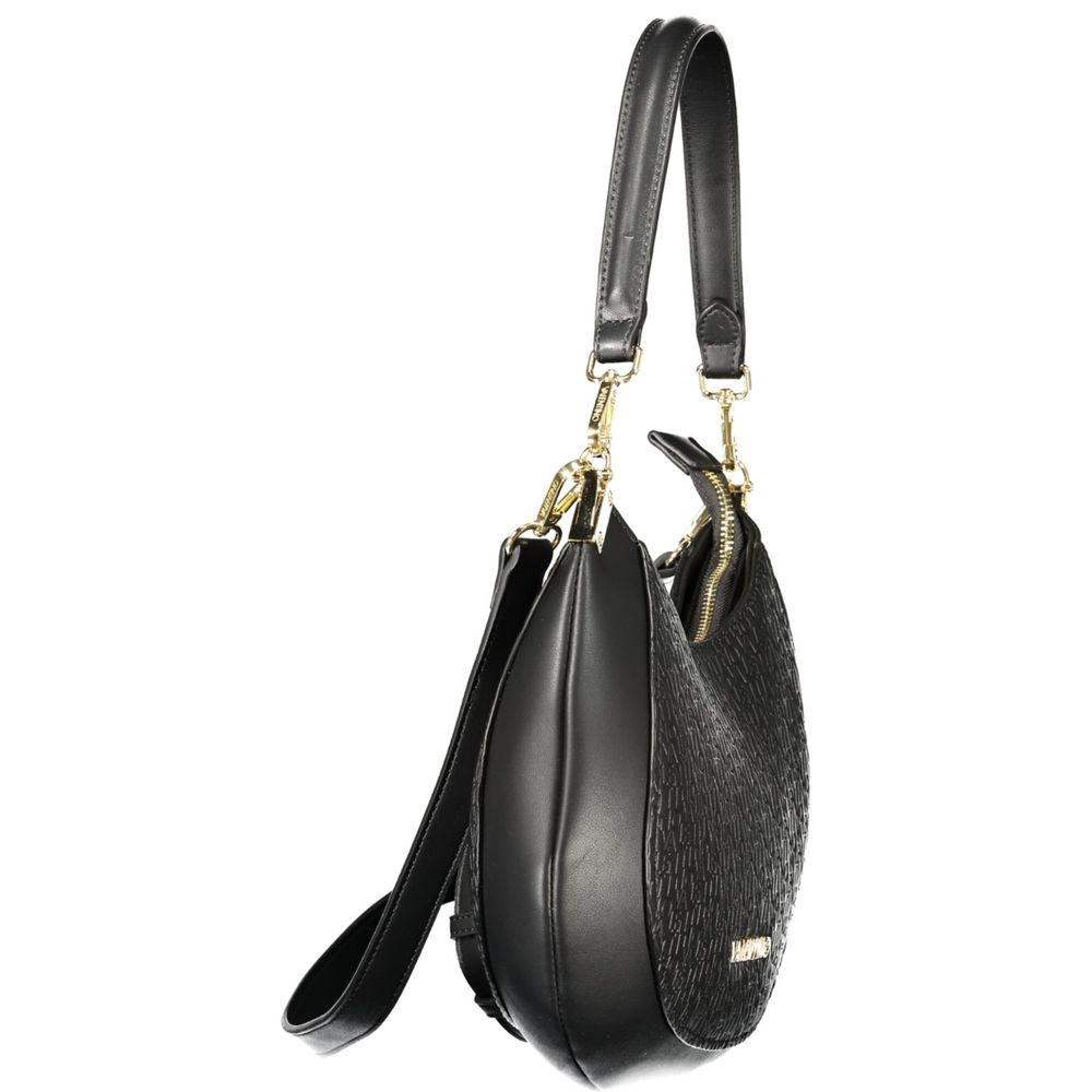 Mario Valentino Black Polyurethane Women's Bag Mario Valentino