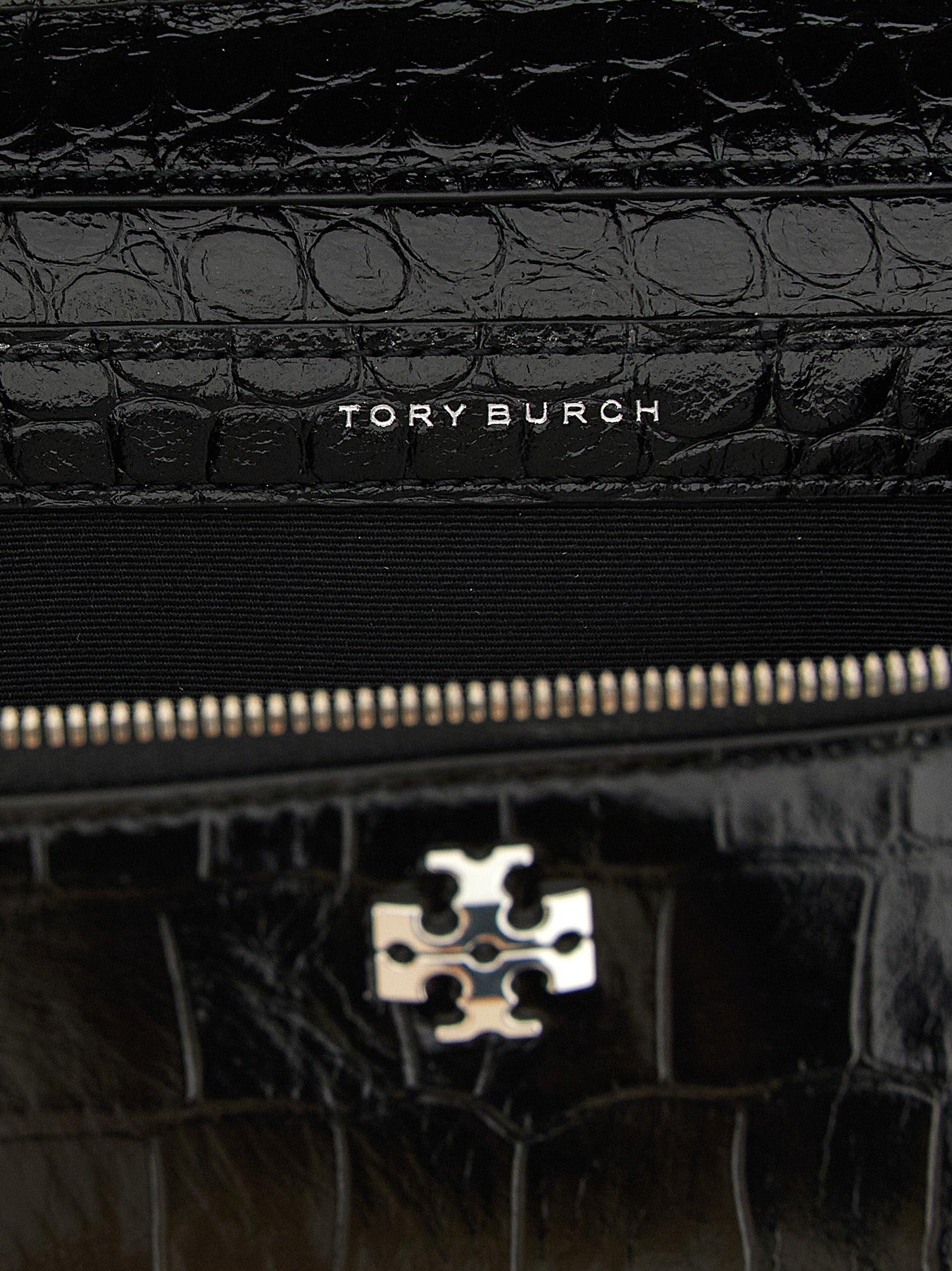 Tory Burch Black Lamb Leather Crossbody Bag Tory Burch
