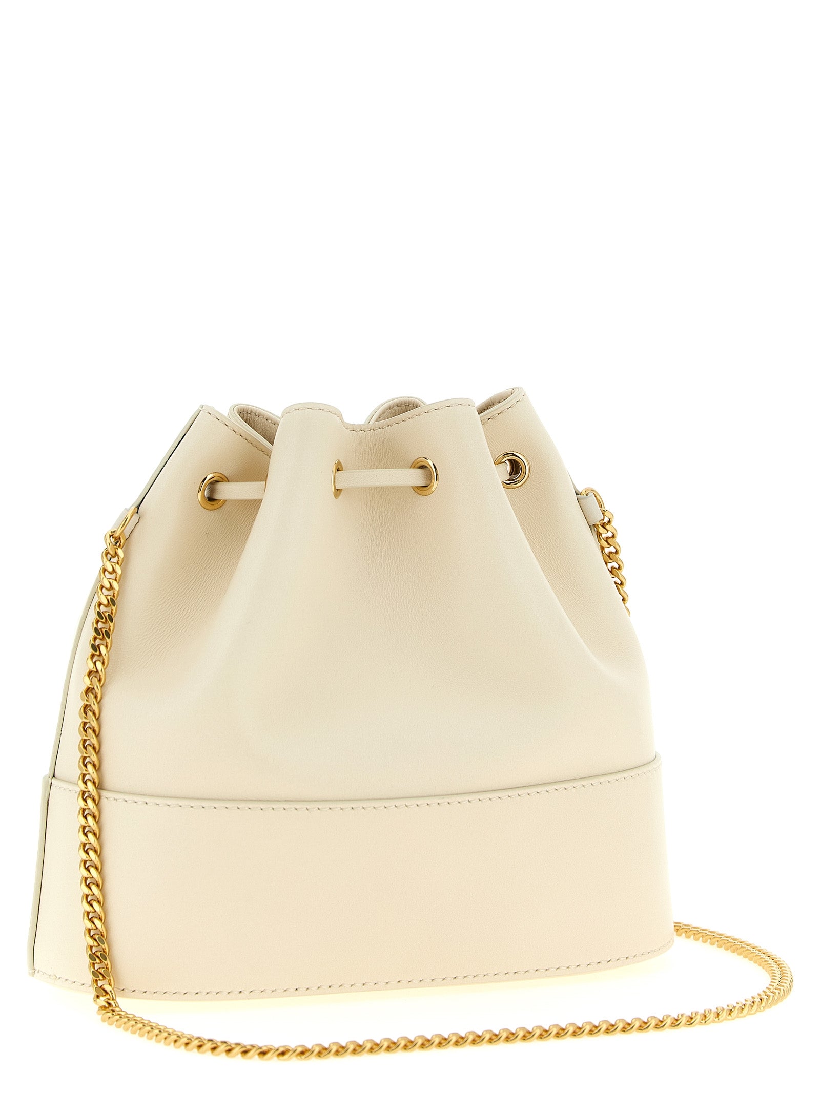 Valentino Garavani White Lamb Leather Crossbody Bag Valentino Garavani