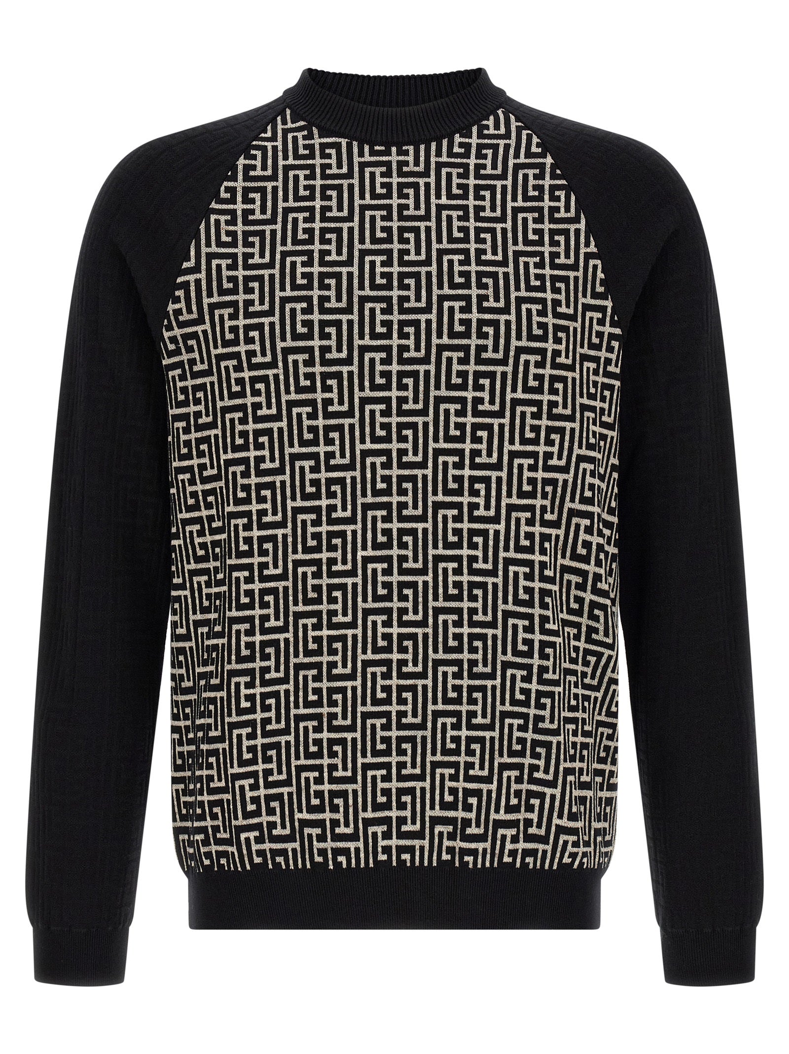 Balmain Bicolor Cotton Cardigan Balmain