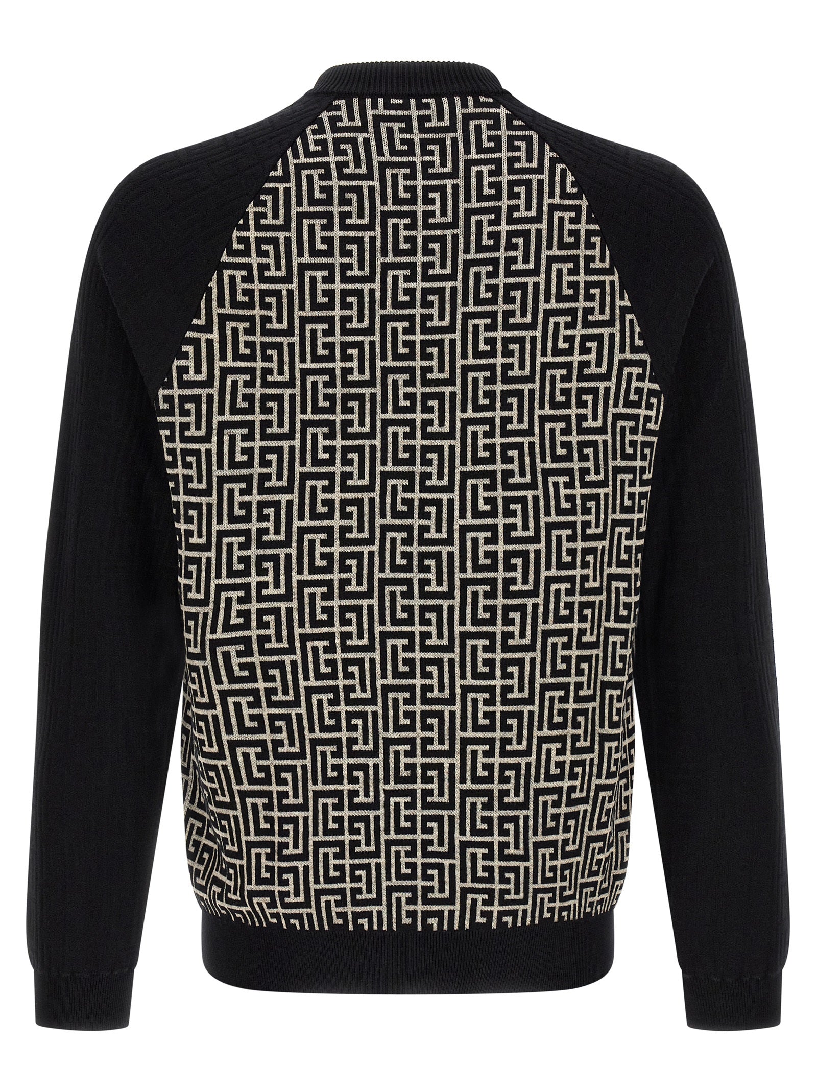 Balmain Bicolor Cotton Cardigan Balmain