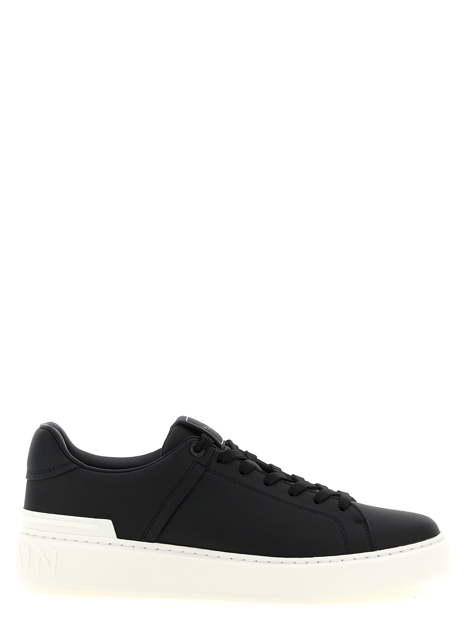 Balmain Bicolor Calfskin Low Top Sneakers Balmain