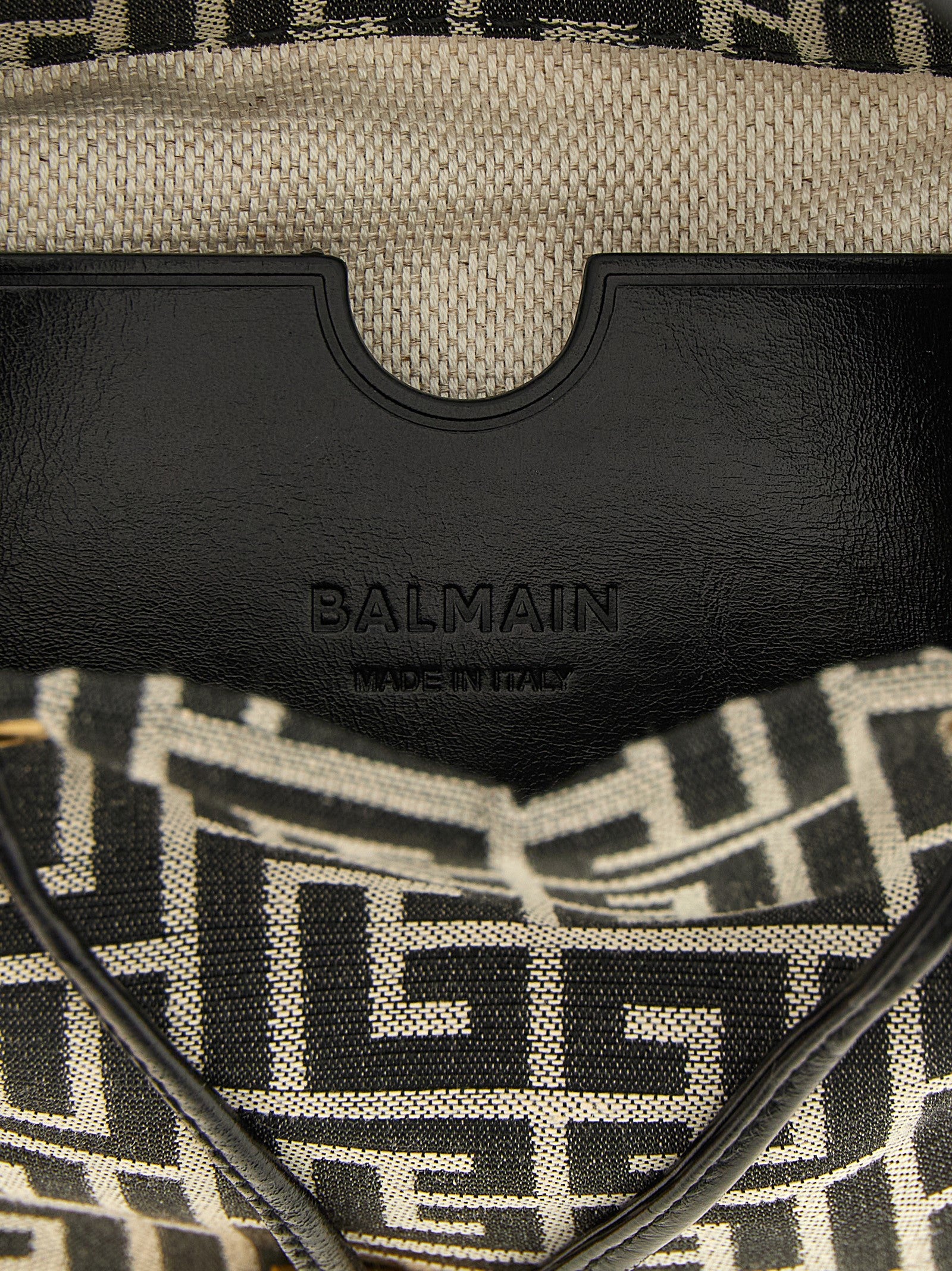 Balmain Bicolor Polyester Handbag Balmain