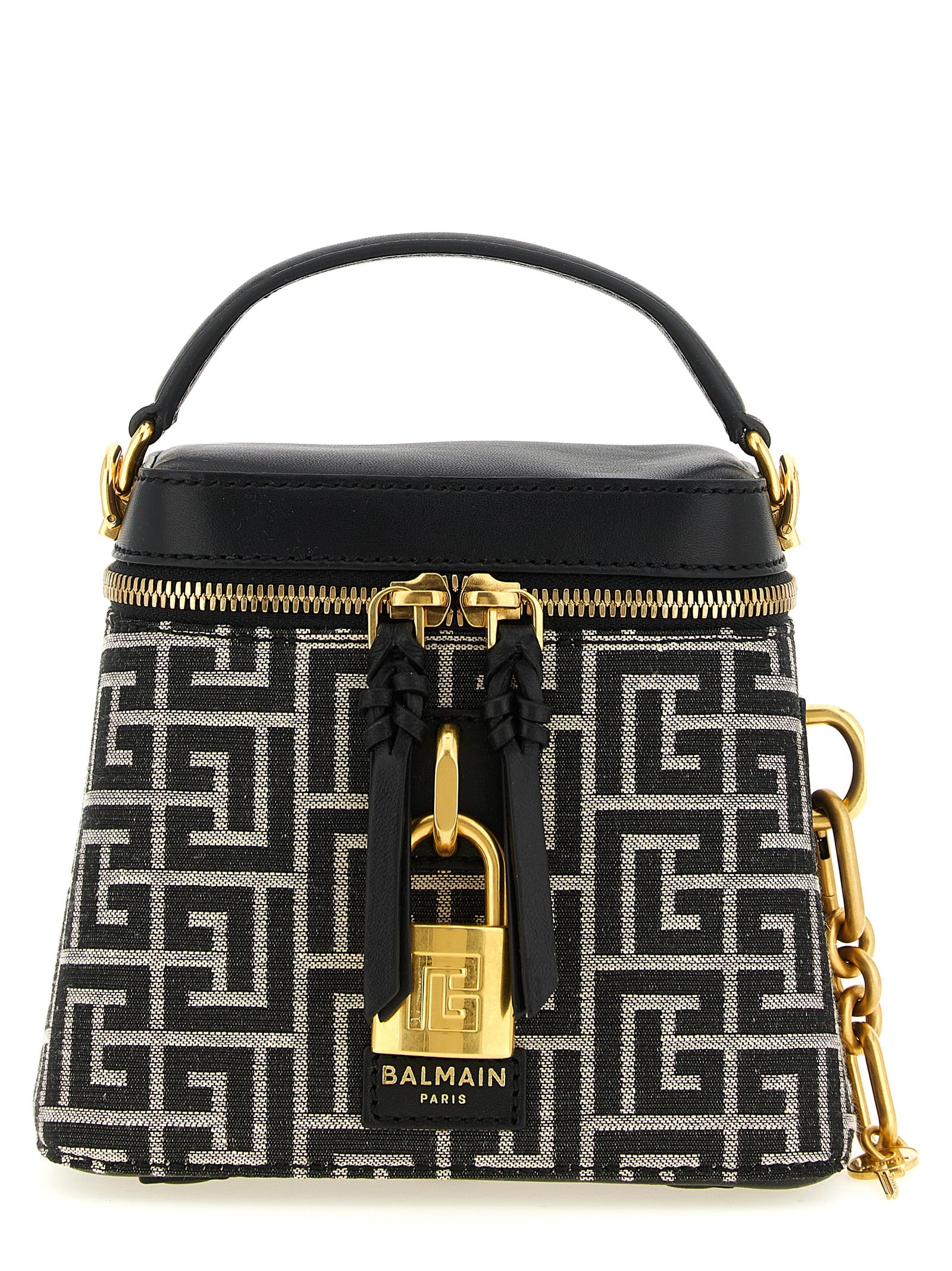 Balmain Bicolor Polyester Handbag Balmain
