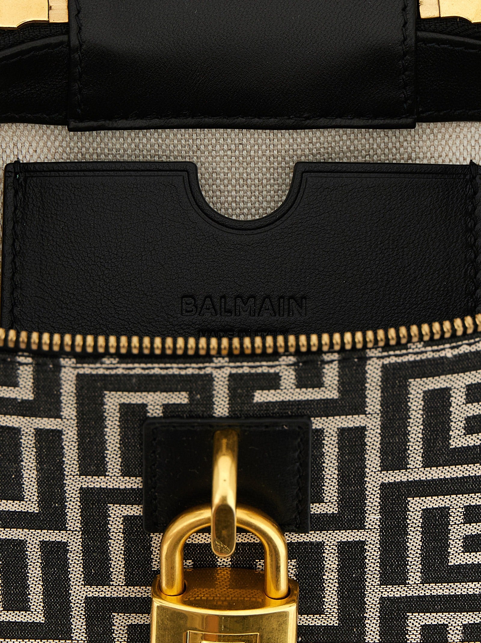 Balmain Bicolor Polyester Handbag Balmain
