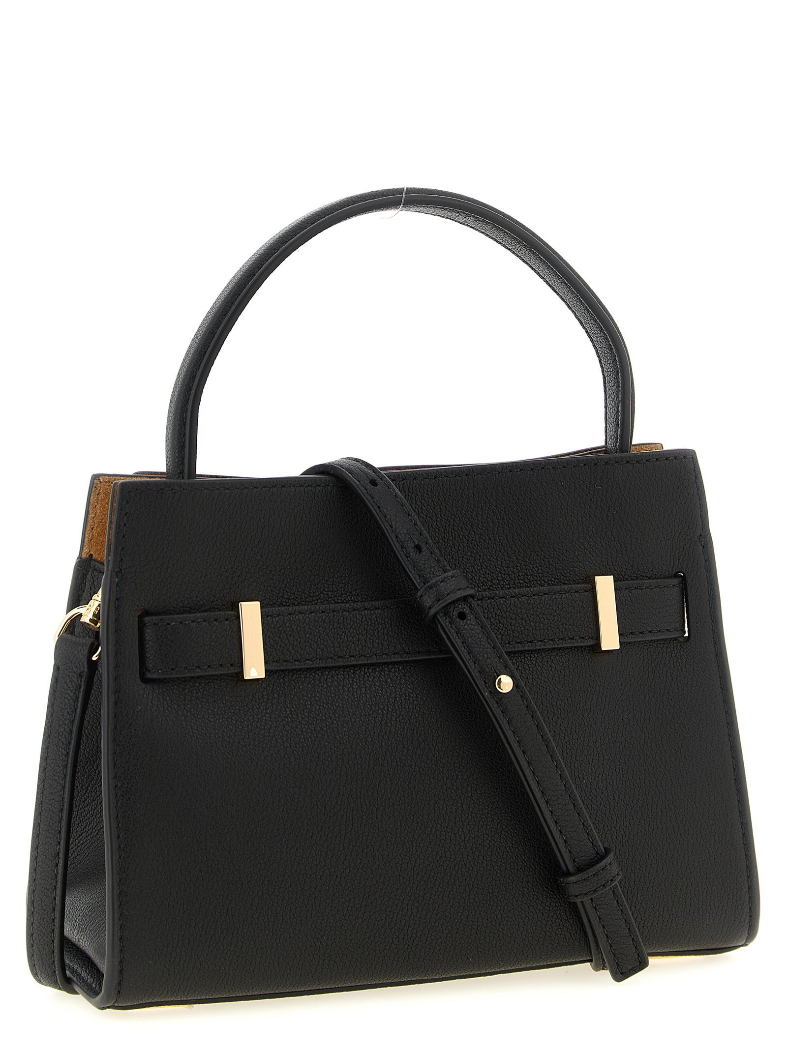 Tory Burch Black Lambskin Crossbody Bag Tory Burch