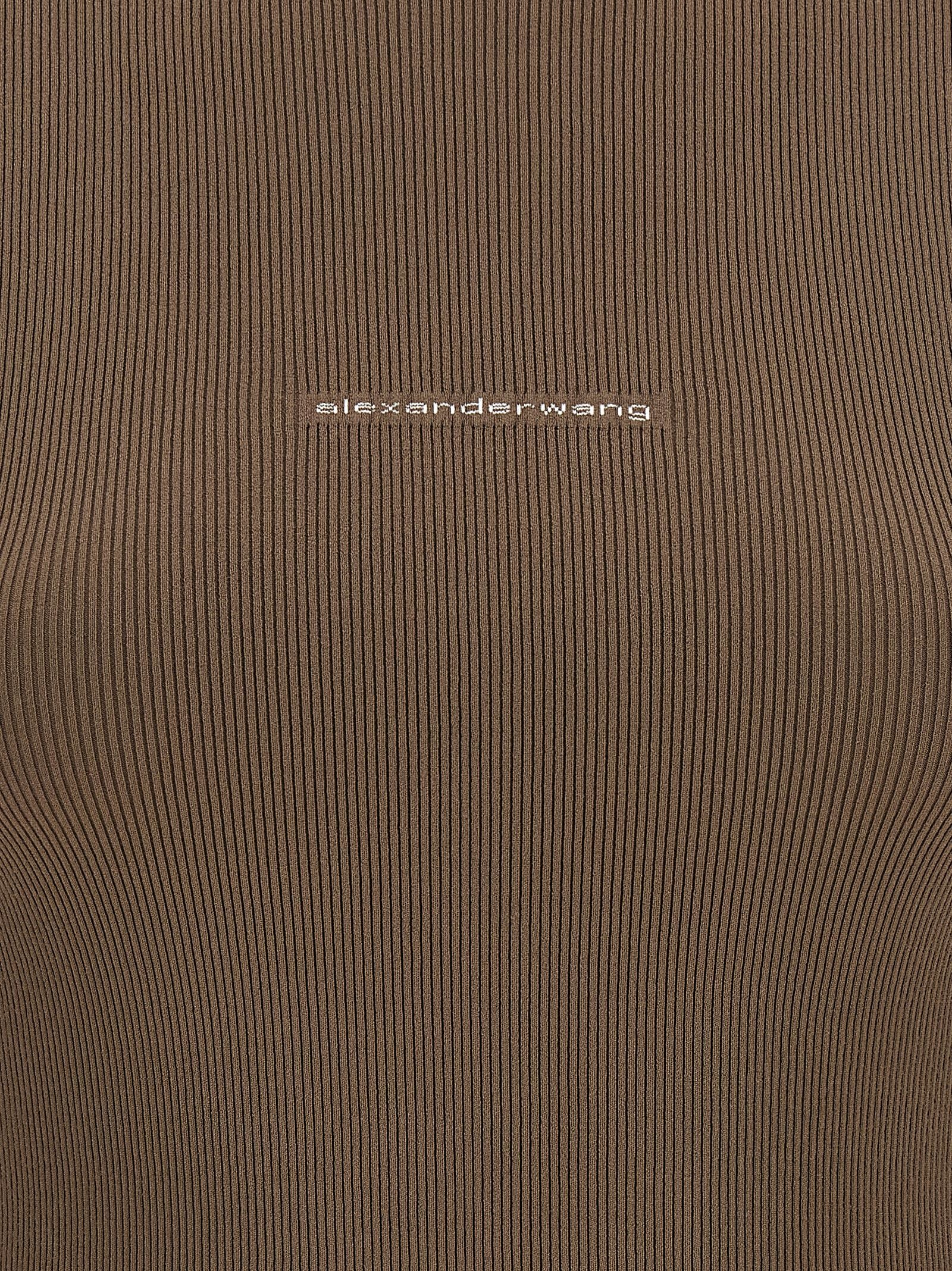 Alexander Wang Beige Polyamide Cardigan Alexander Wang