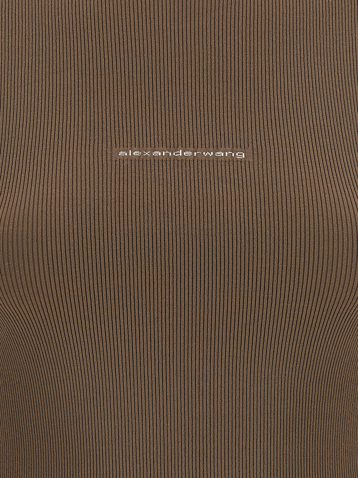 Alexander Wang Beige Polyamide Cardigan Alexander Wang