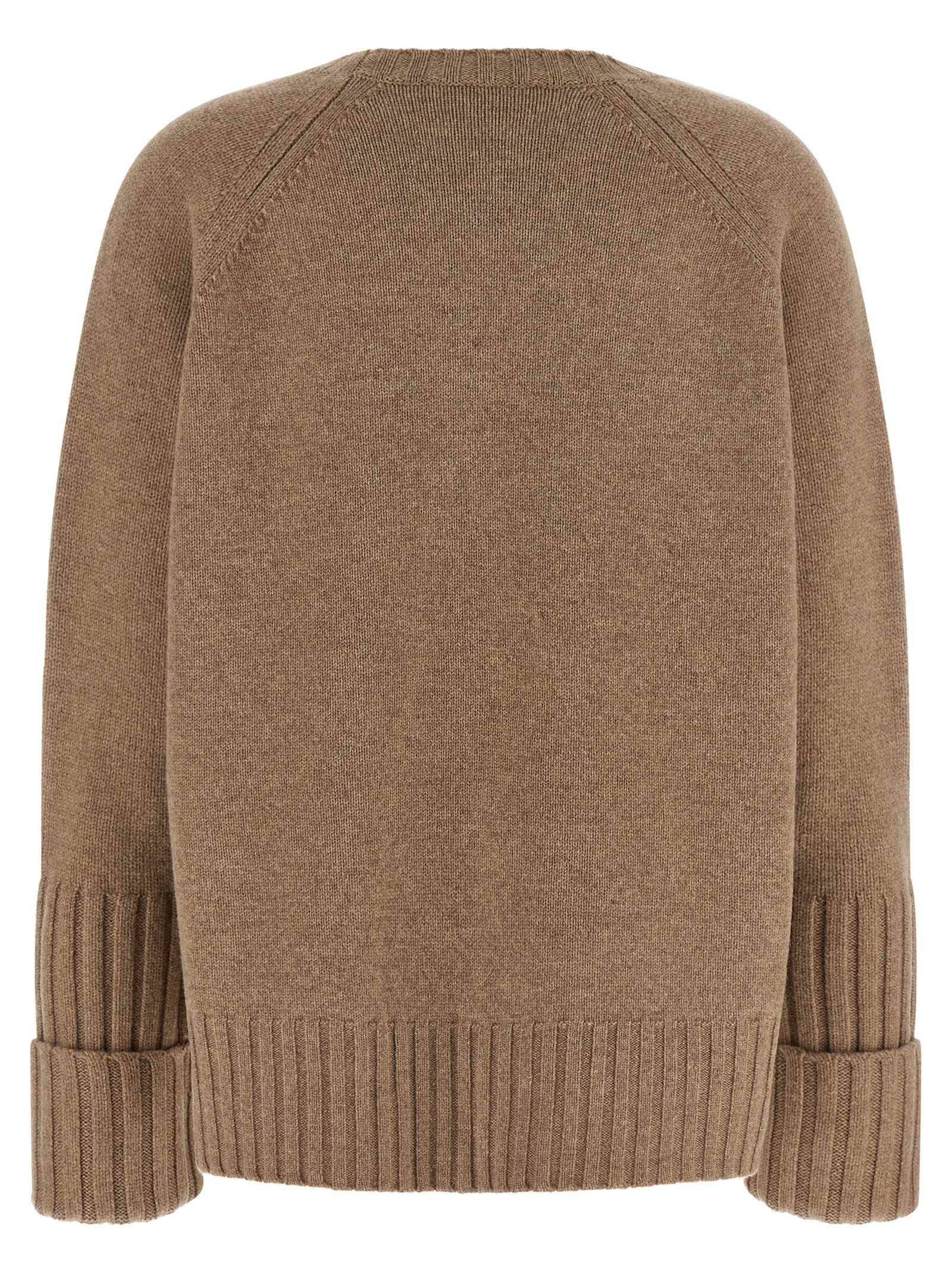 Tory Burch Beige Wool Cardigan Tory Burch