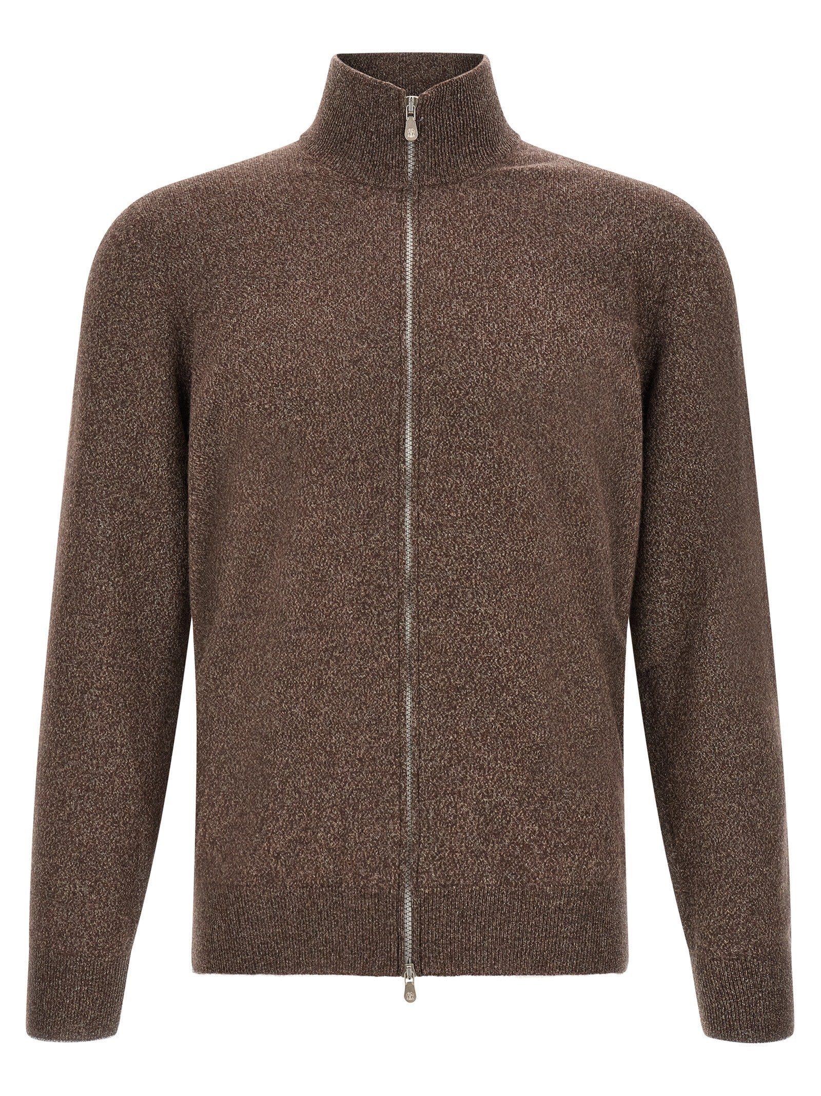Brunello Cucinelli Brown Cashmere Cardigan Brunello Cucinelli