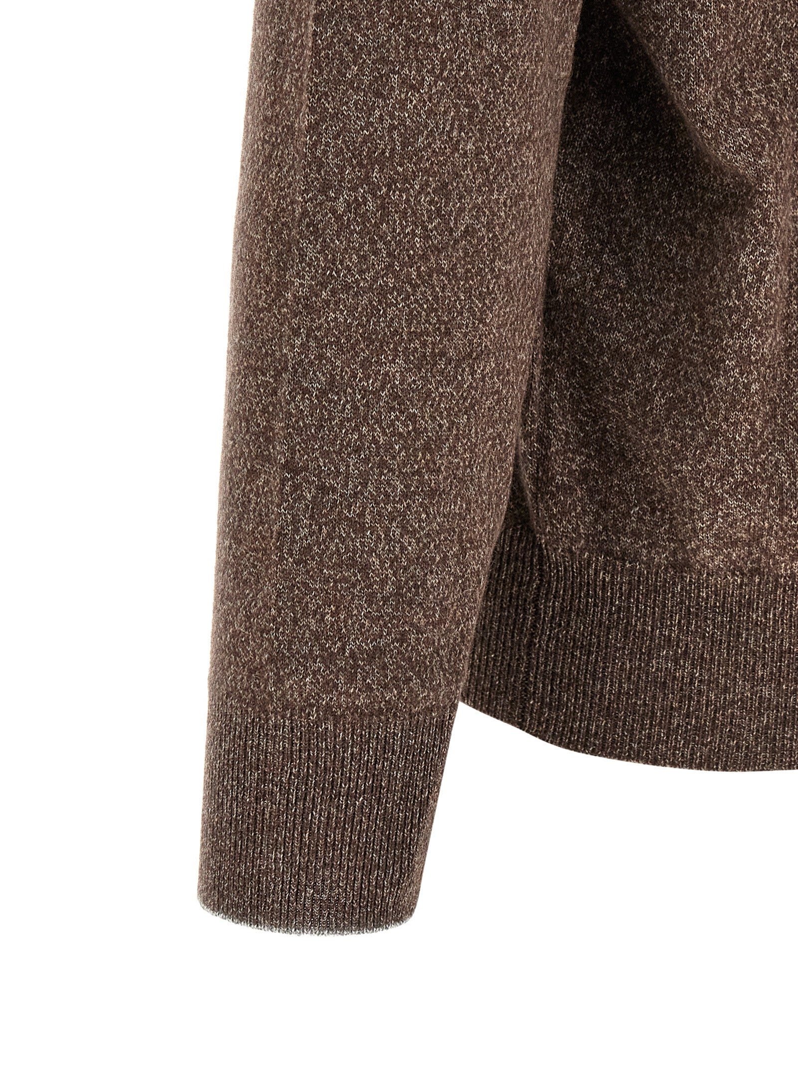 Brunello Cucinelli Brown Cashmere Cardigan Brunello Cucinelli