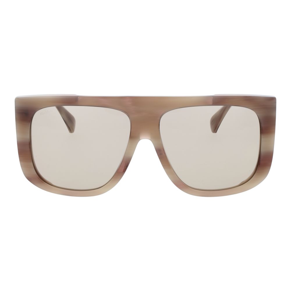 Max Mara Beige Acetate Sunglasses Max Mara