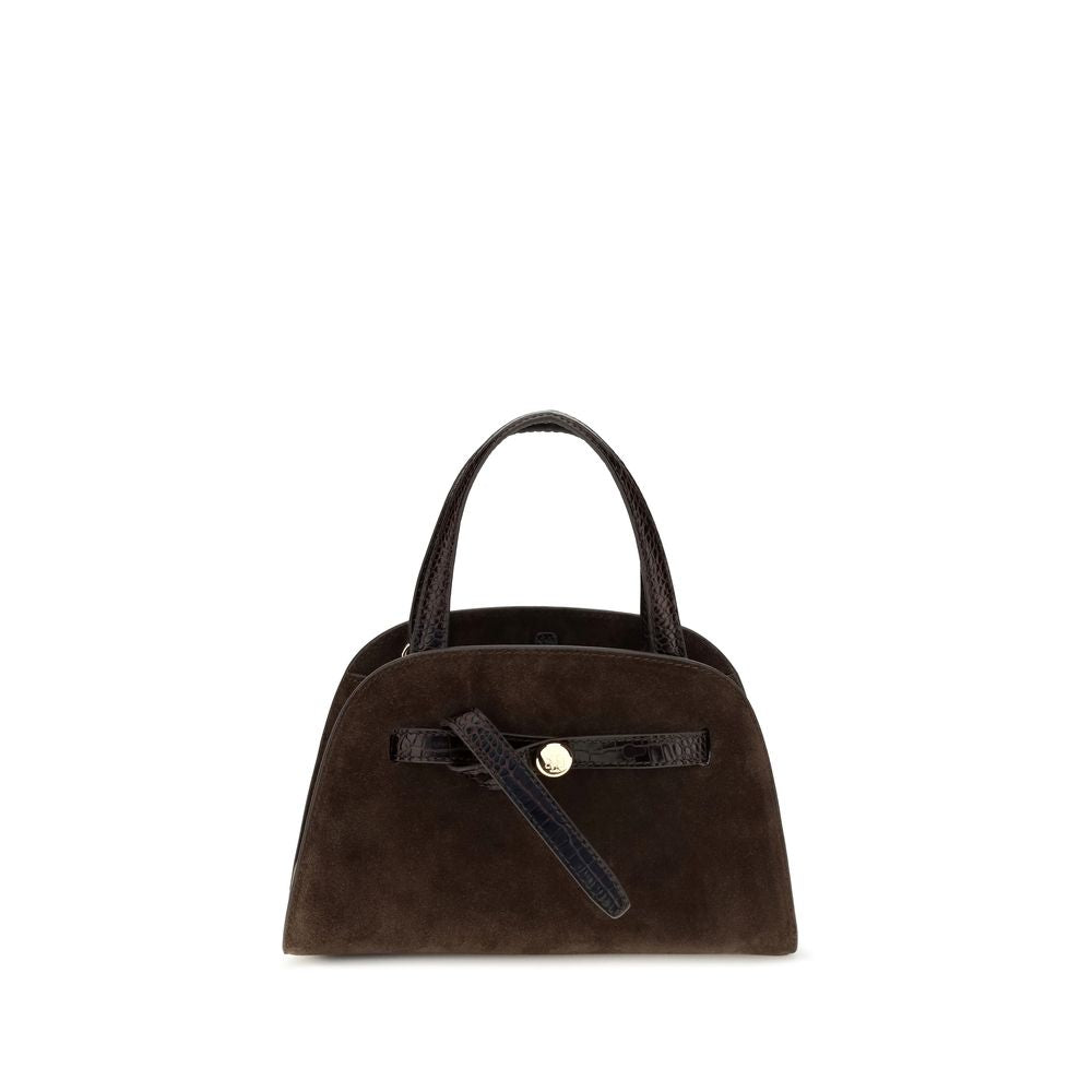 Tory Burch Brown Suede Leather Shoulder Bag Tory Burch