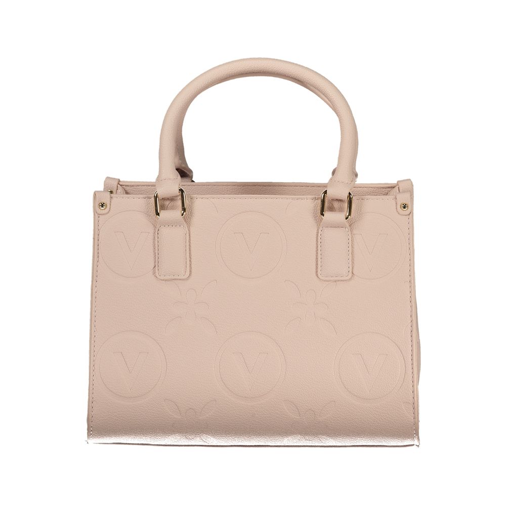 Mario Valentino Pink Polyurethane Women's Bag with Handles Mario Valentino
