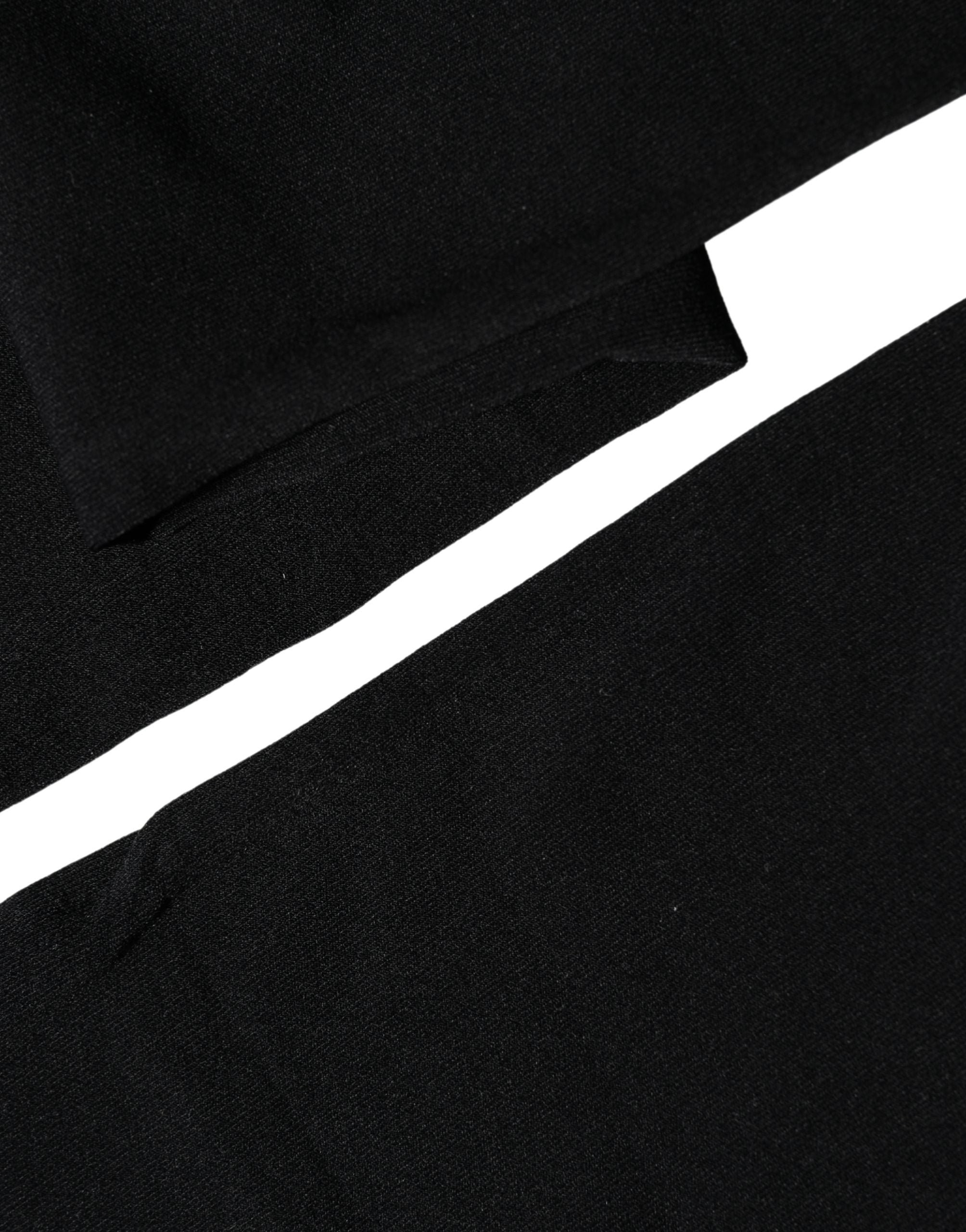 Dolce & Gabbana Black 100% Nylon Thigh High Stockings Socks Dolce & Gabbana