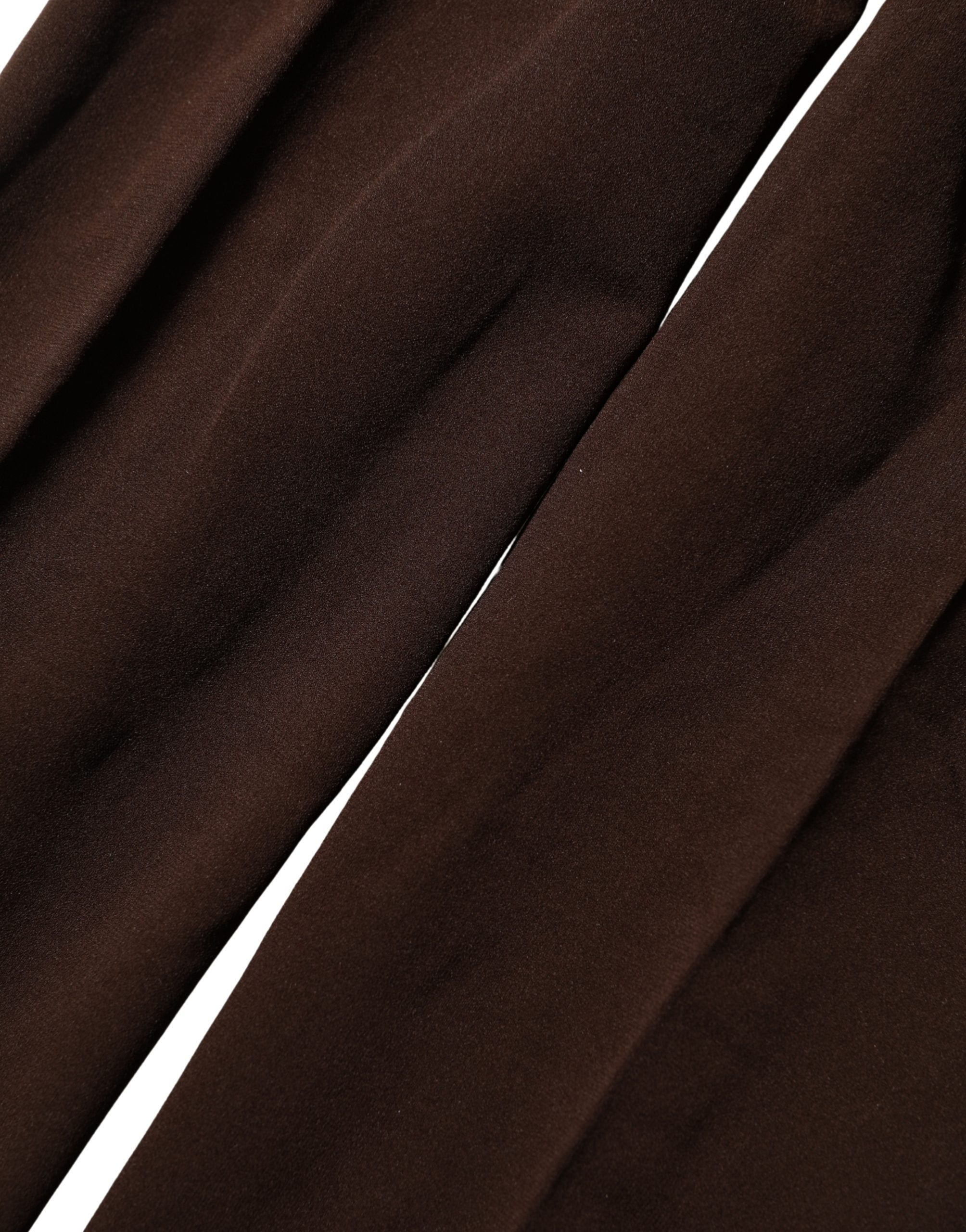 Dolce & Gabbana Brown Nylon Tights Stockings Pantyhose Socks Dolce & Gabbana