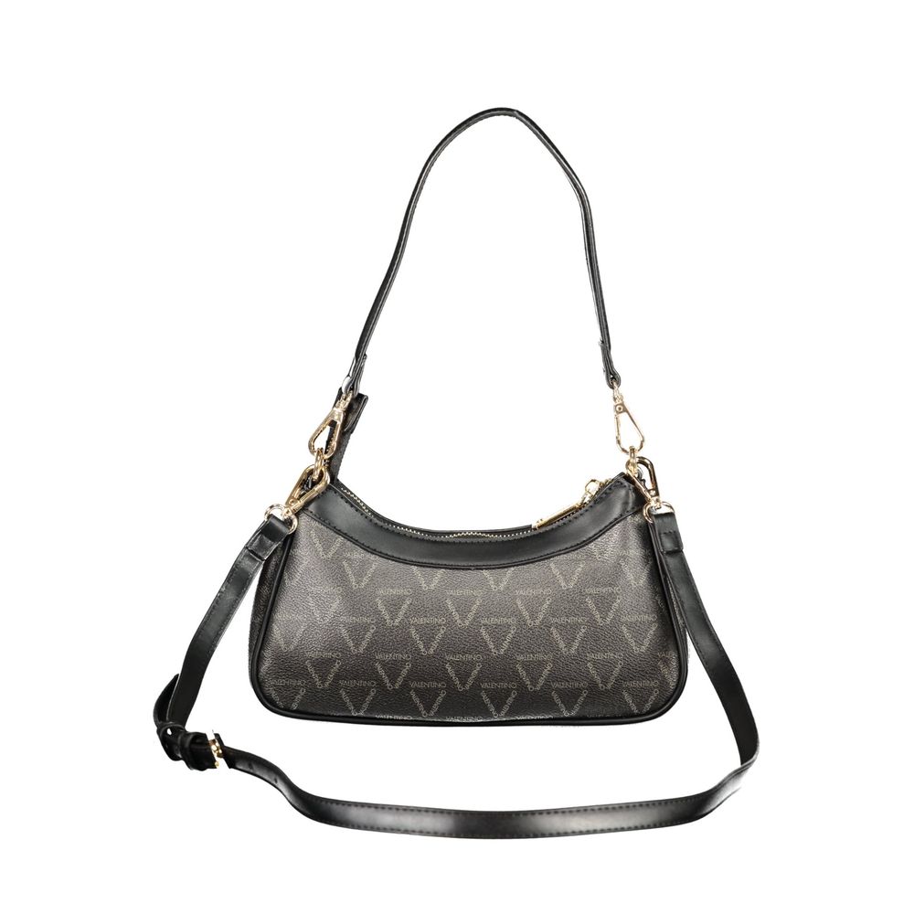 Mario Valentino Black Polyurethane Women's Bag Mario Valentino