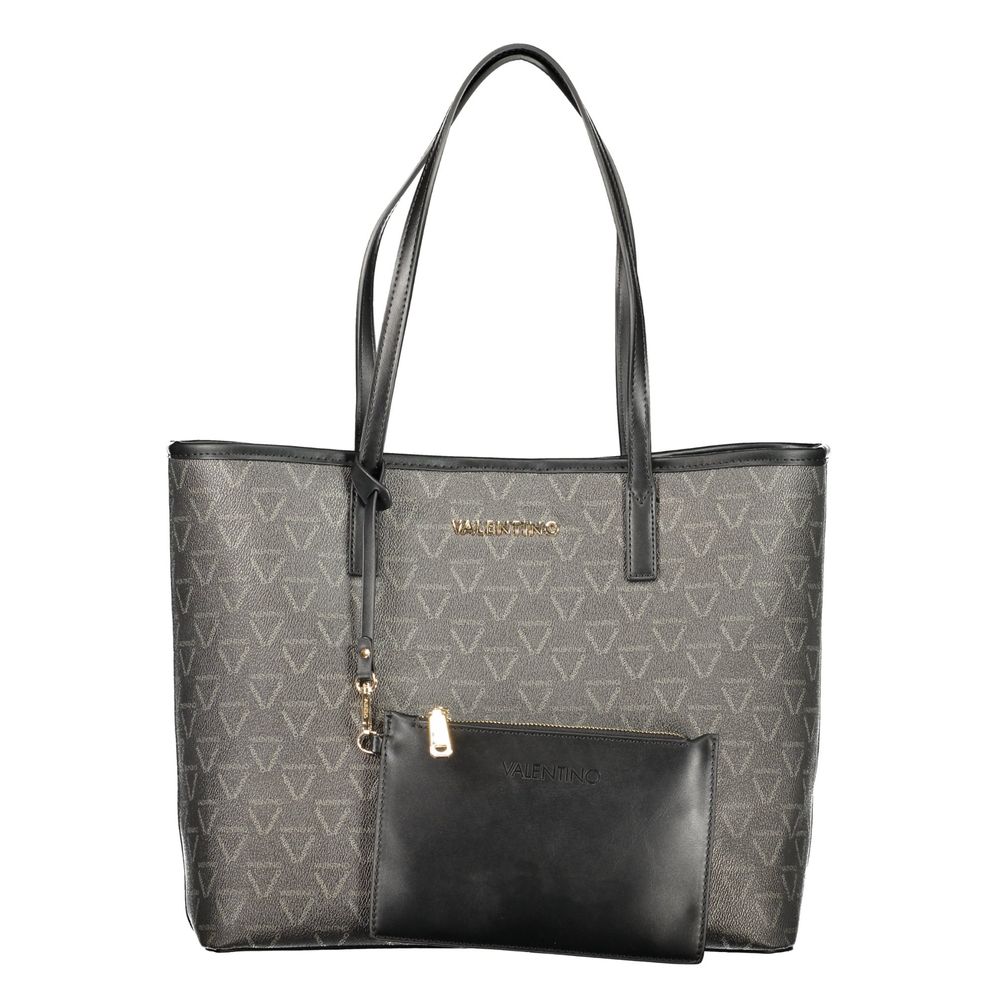 Mario Valentino Black Polyurethane Women's Bag Mario Valentino