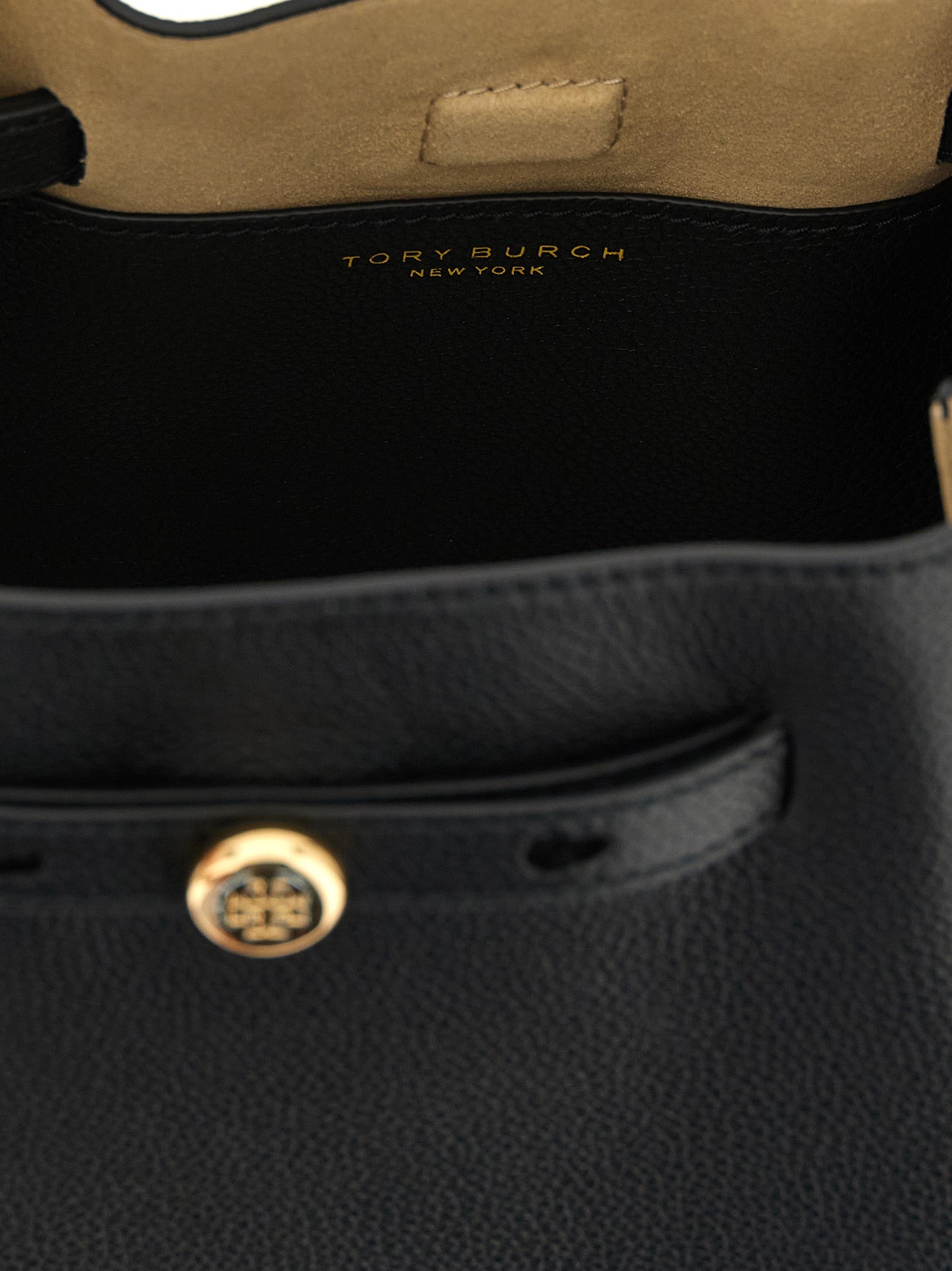 Tory Burch Black Cowhide Crossbody Bag Tory Burch