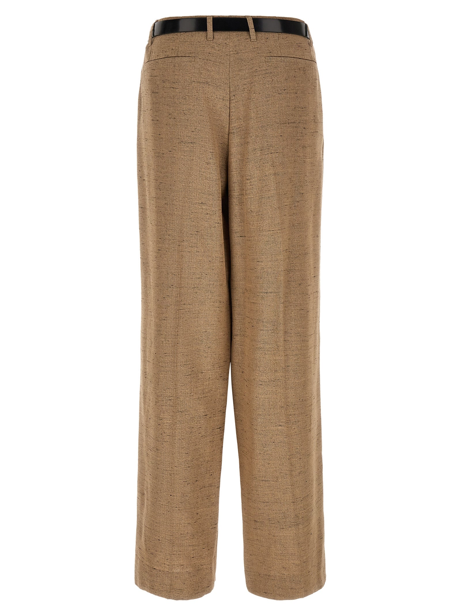 Dolce & Gabbana Beige Viscose Casual Pants Dolce & Gabbana