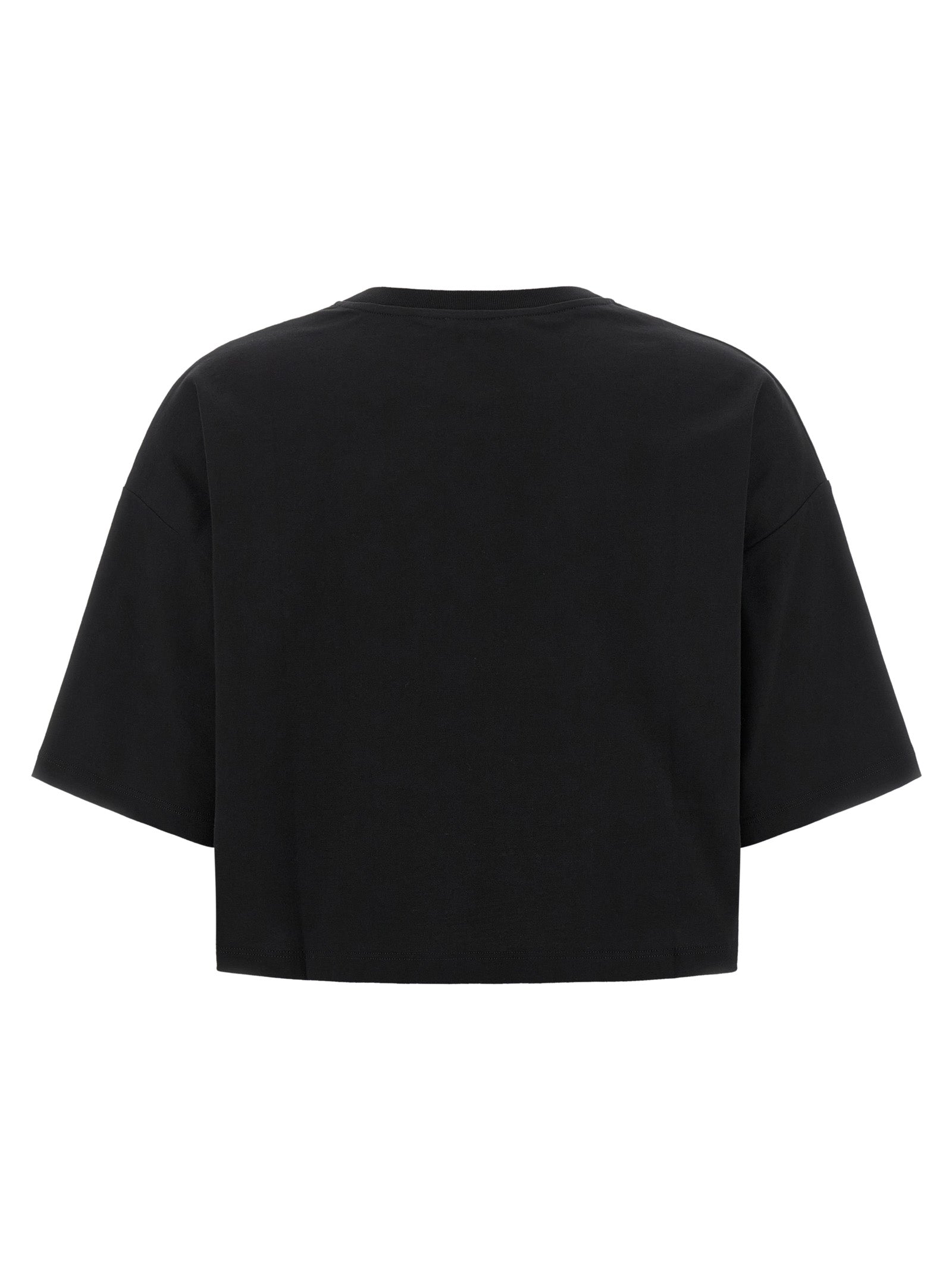 Balmain Black Cotton T-Shirt Balmain