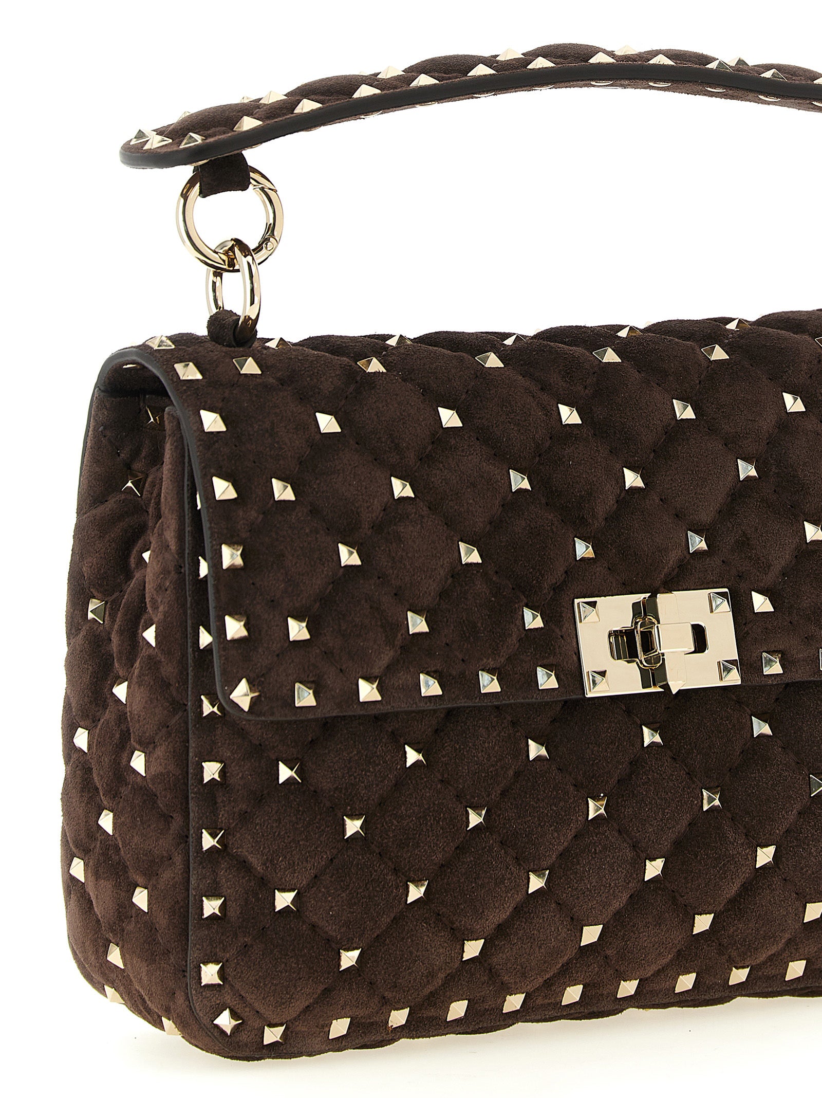 Valentino Garavani Brown Calfskin Crossbody Bag Valentino Garavani