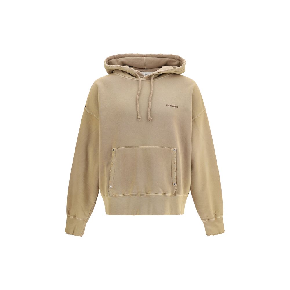 Golden Goose Brown Cotton Sweatshirt Golden Goose