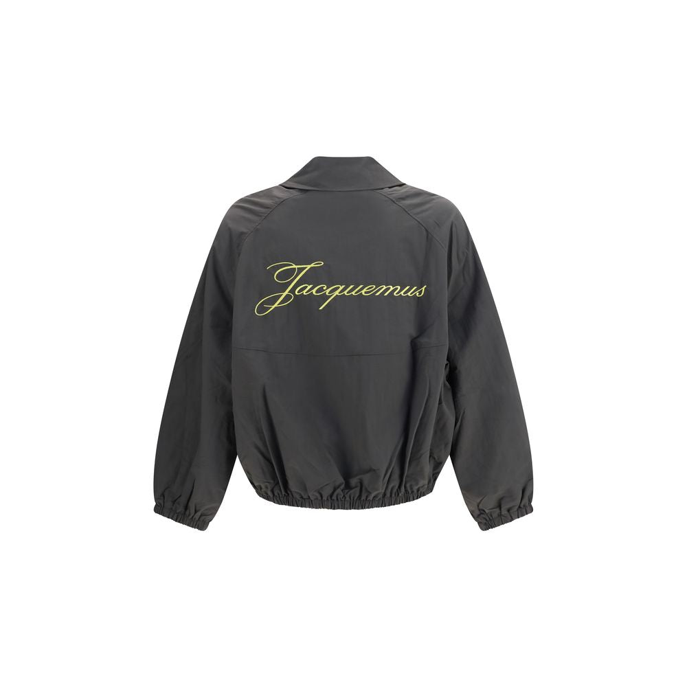 Jacquemus Gray Polyamide Full-Length Jacket Jacquemus