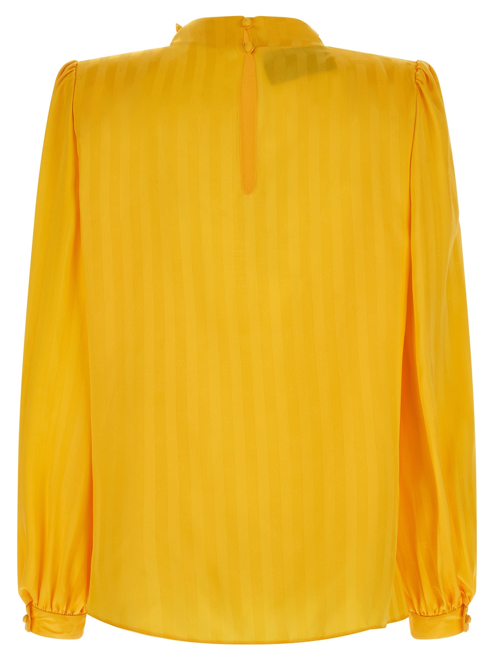 Valentino Garavani Bicolor Silk Blouse Valentino Garavani