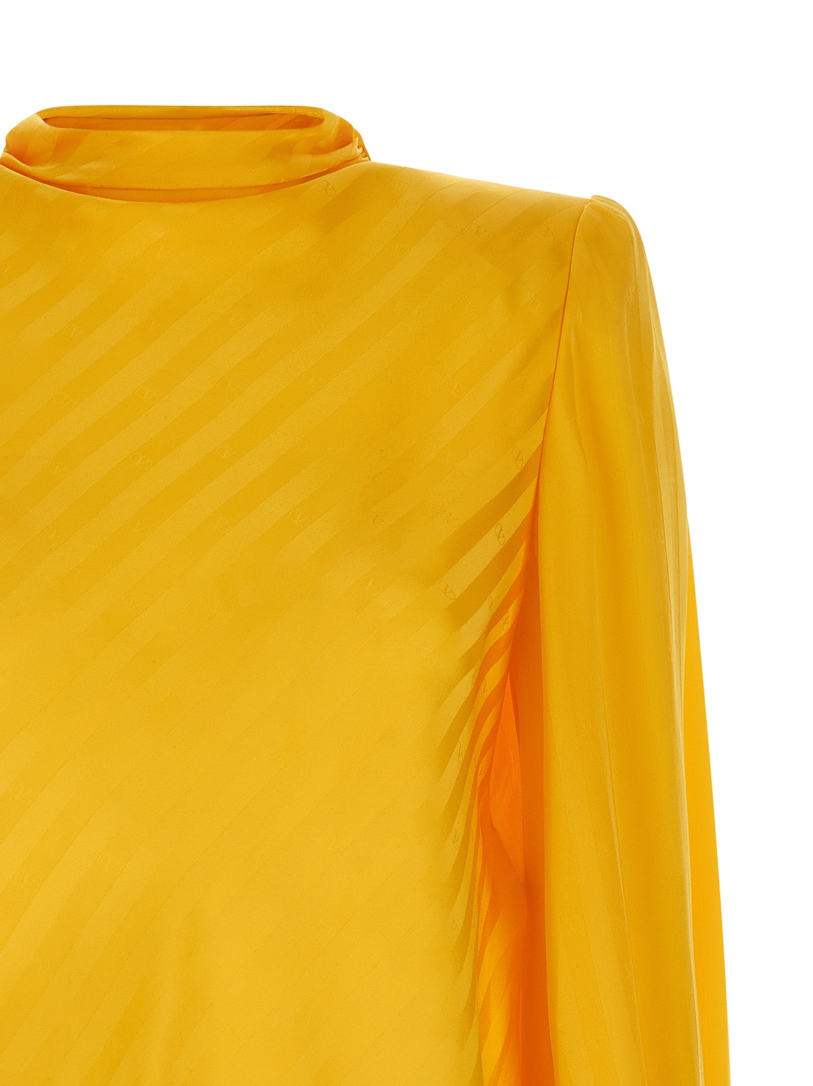Valentino Garavani Bicolor Silk Blouse Valentino Garavani