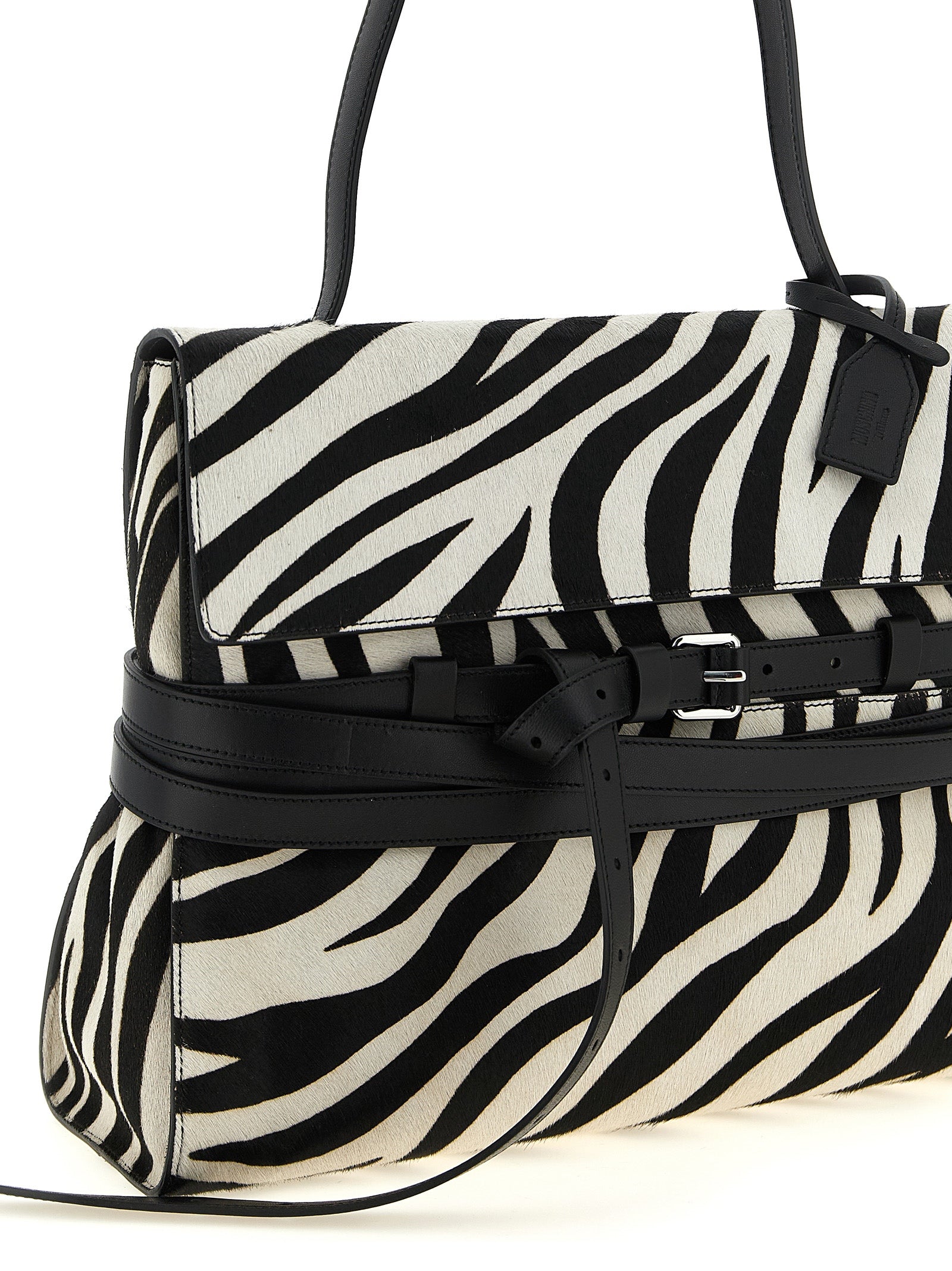 Moschino Bicolor Calfskin Handbag Moschino