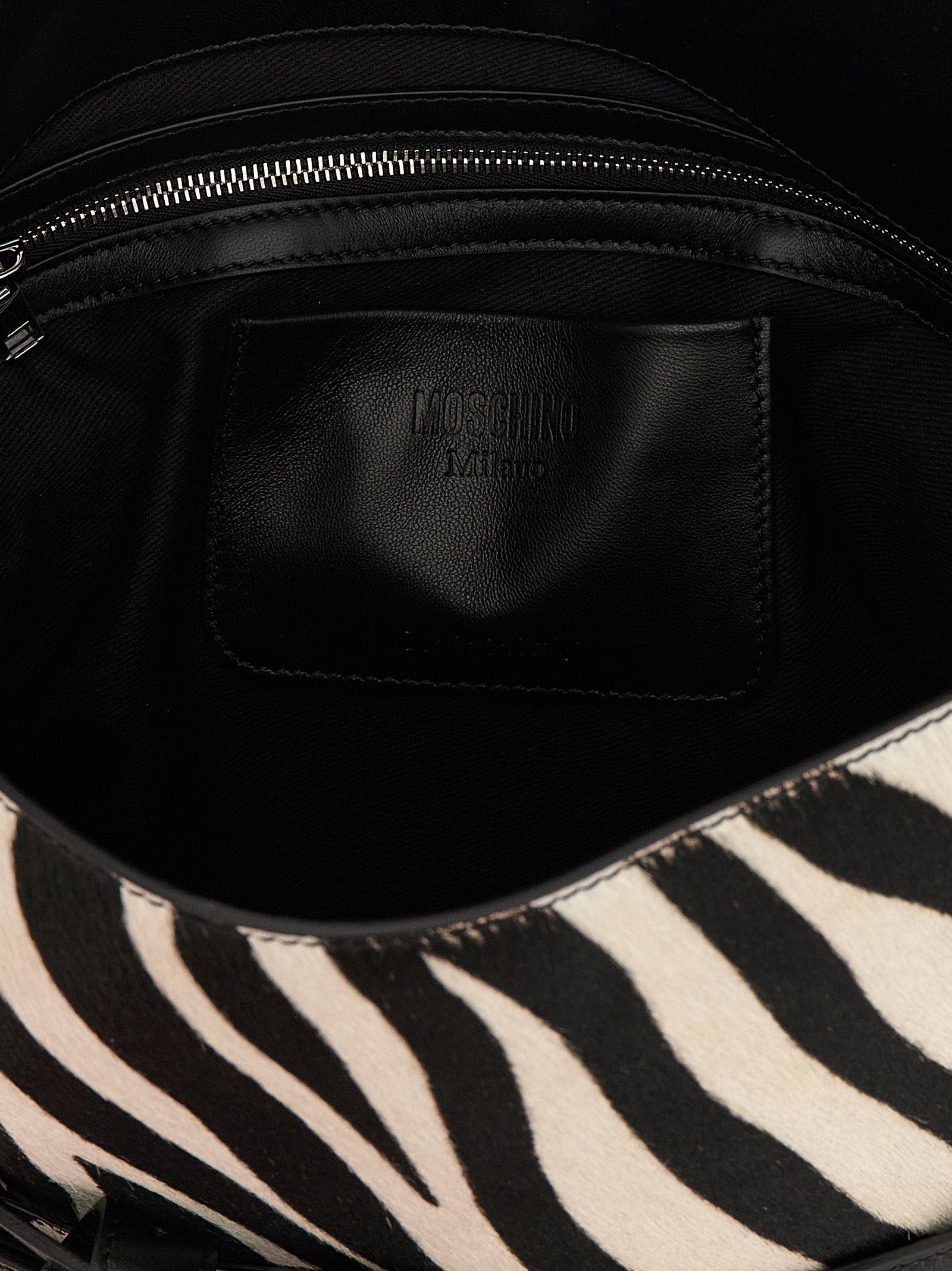 Moschino Bicolor Calfskin Handbag Moschino