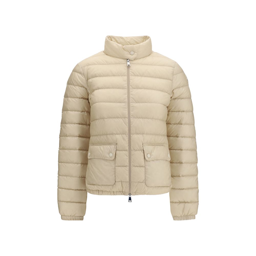 Moncler Beige Polyamide Full-Length Jacket Moncler