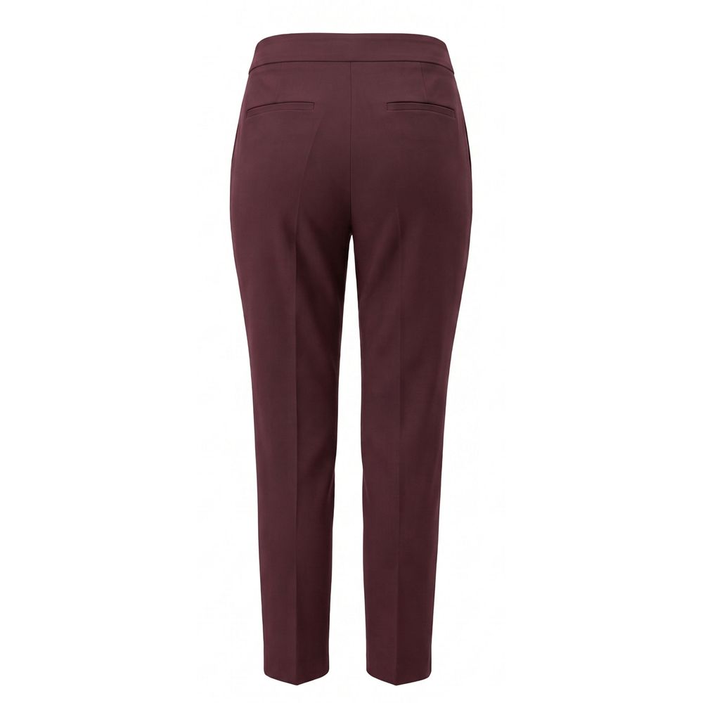 Trussardi Red Cotton Women Pants Trussardi