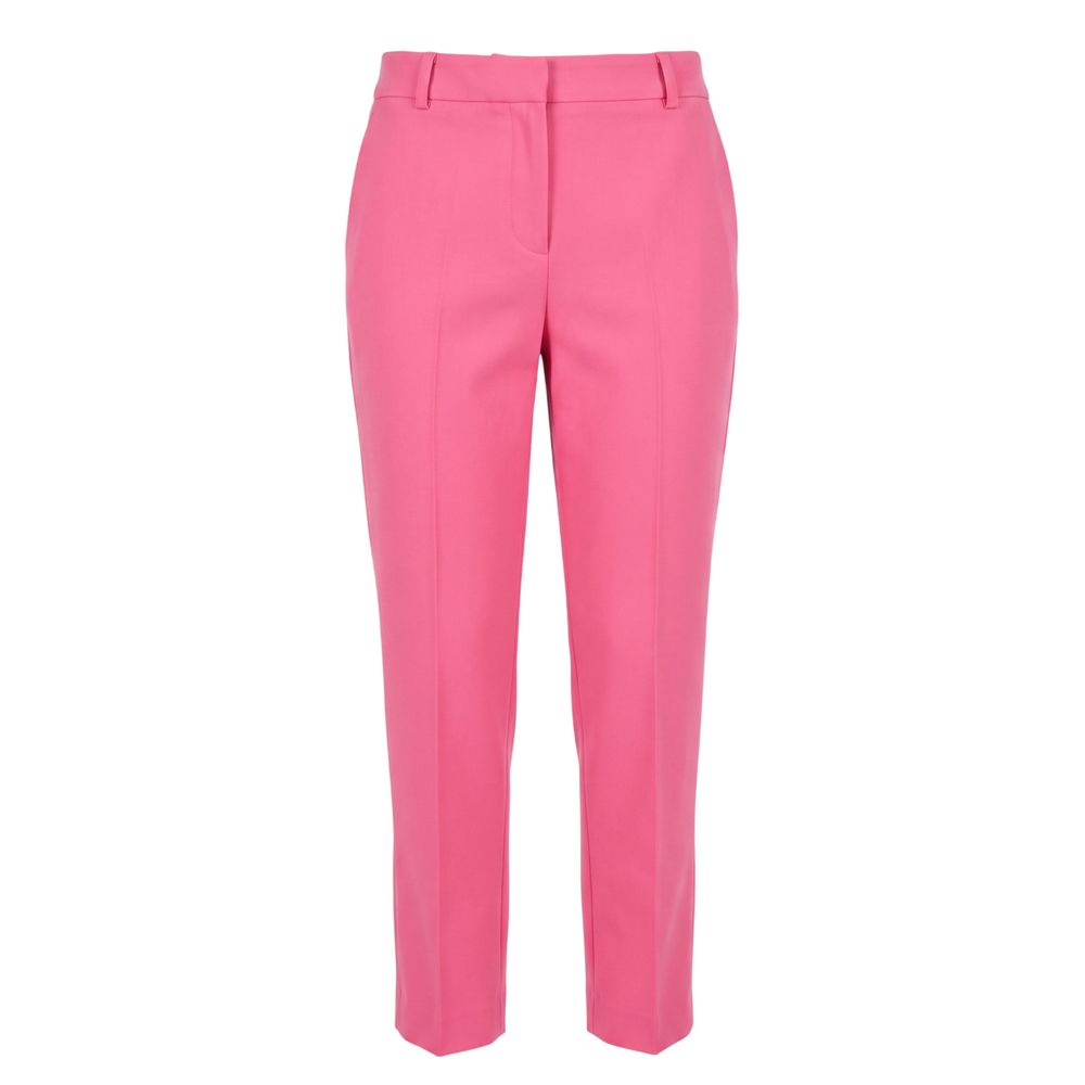 Trussardi Pink Wool Women's Pant Trussardi