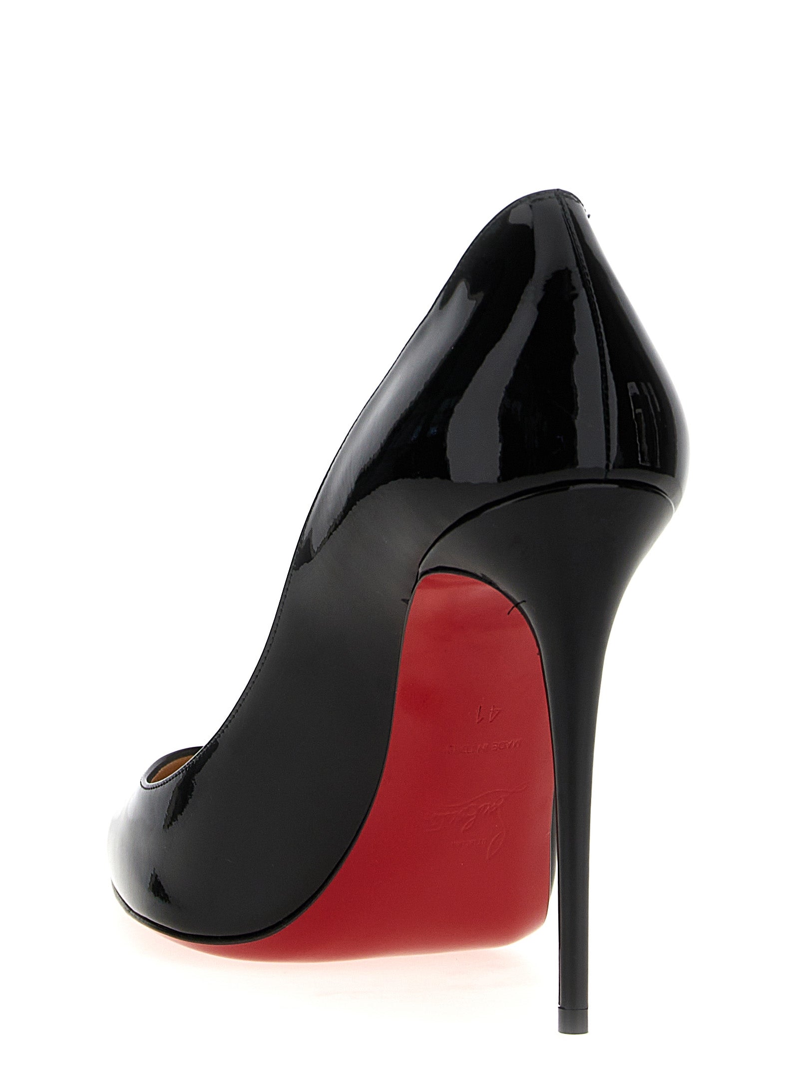Christian Louboutin Black Calfskin High Heel Pumps Christian Louboutin