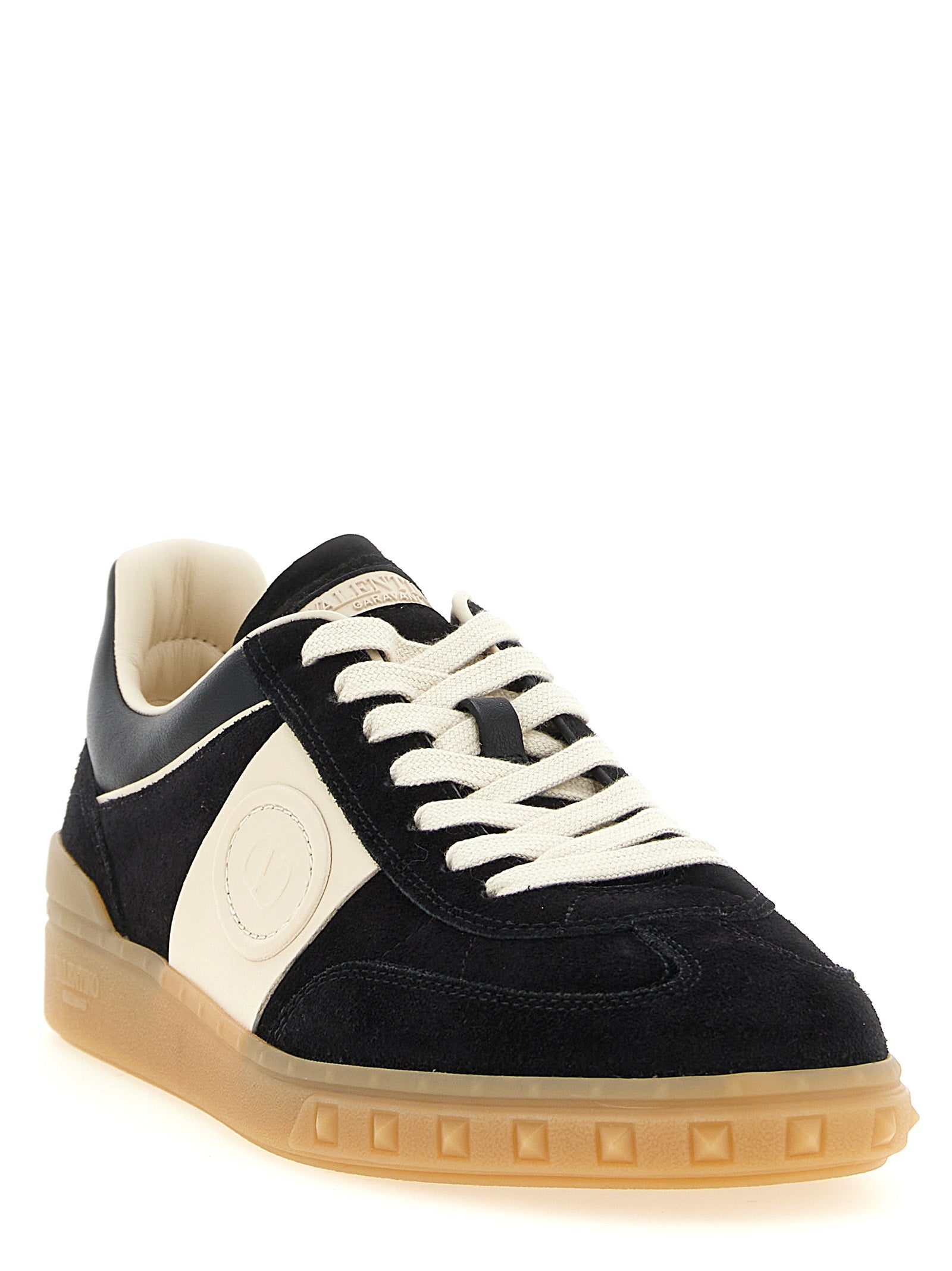 Valentino Garavani Multicolor Calfskin Low Top Sneakers Valentino Garavani