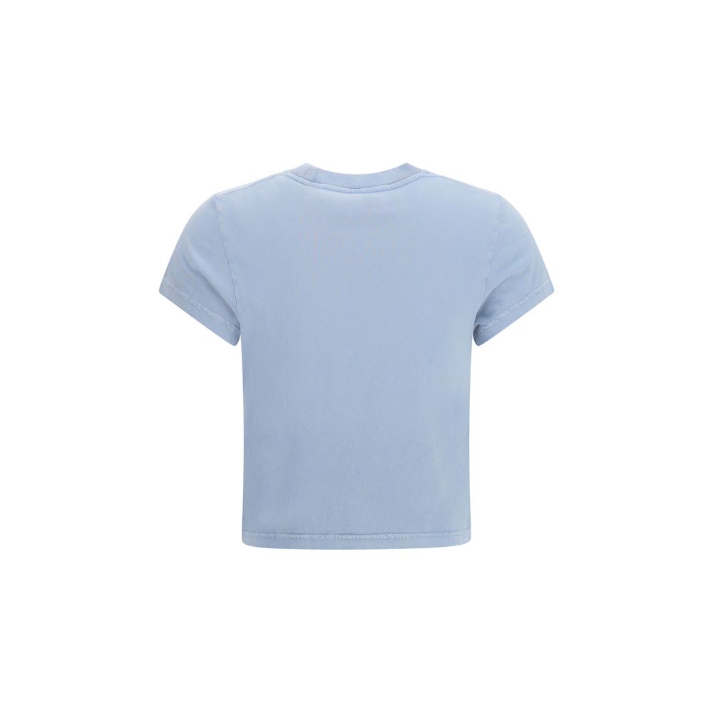 Alexander Wang Blue Cotton T-Shirt Alexander Wang