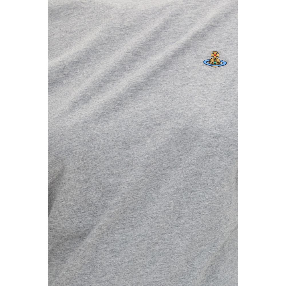Vivienne Westwood Gray Cotton T-Shirt Vivienne Westwood