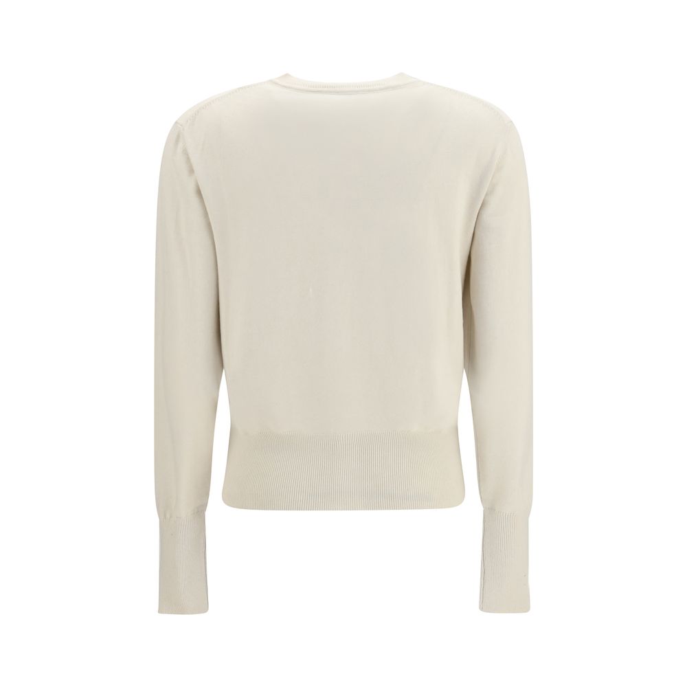 Vivienne Westwood White Cotton Cardigan Vivienne Westwood