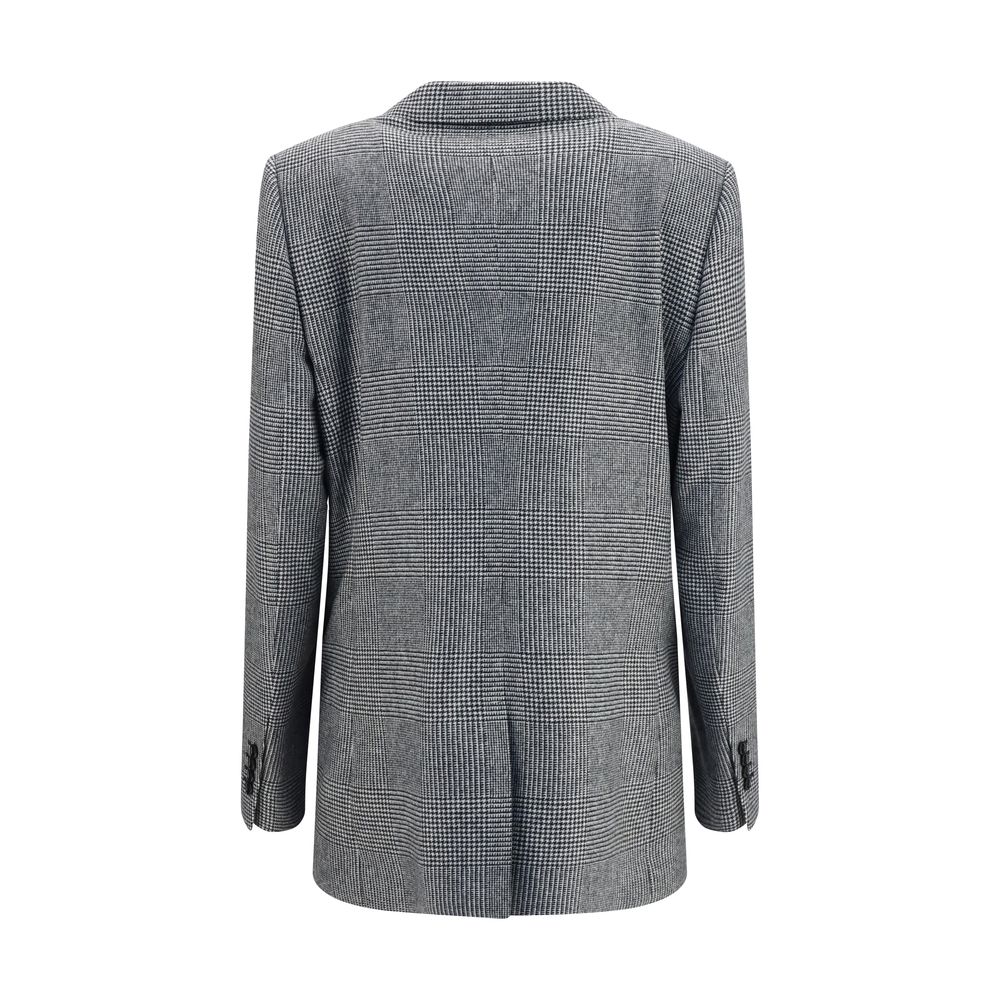 Dolce & Gabbana Gray Wool Oves Aries Blazer Dolce & Gabbana