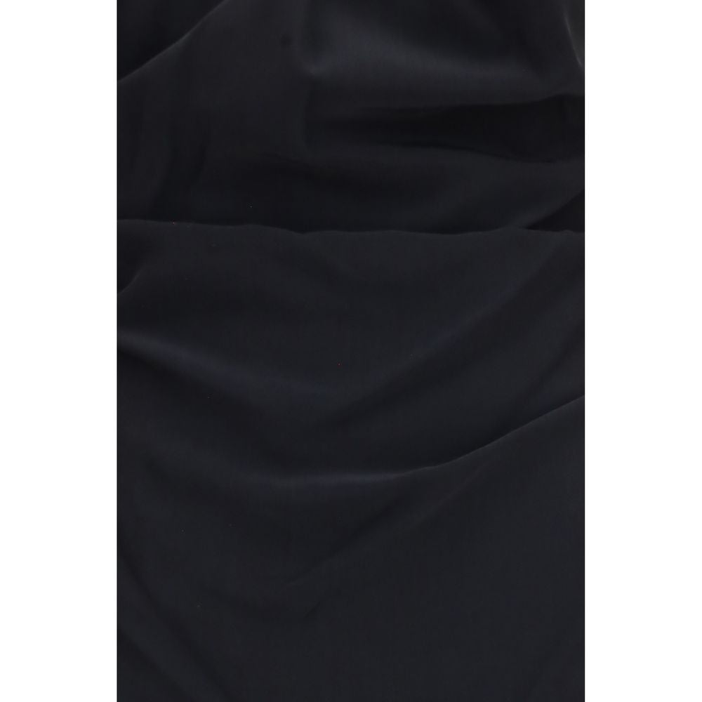 Vivienne Westwood Black Viscose Casual Dress Vivienne Westwood