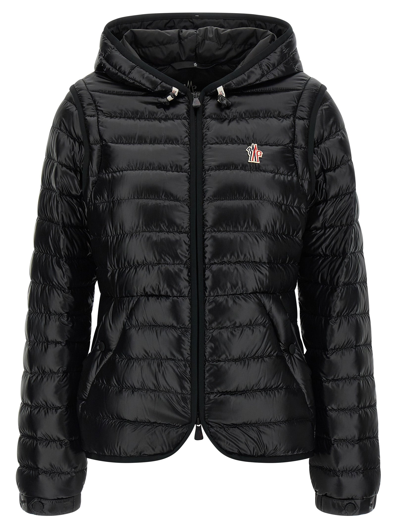 Moncler Grenoble Black Polyamide Shell Jacket Moncler Grenoble