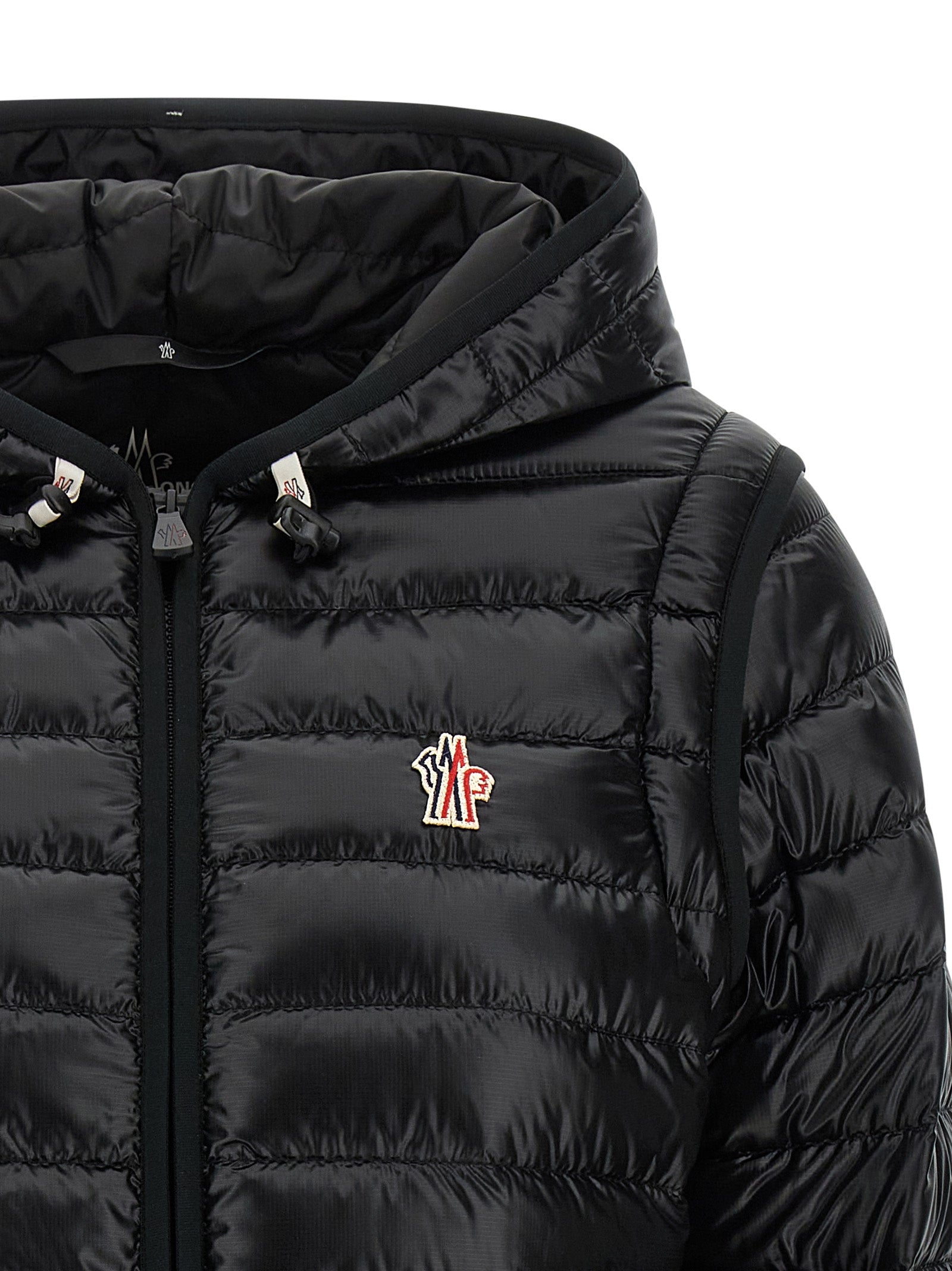Moncler Grenoble Black Polyamide Shell Jacket Moncler Grenoble