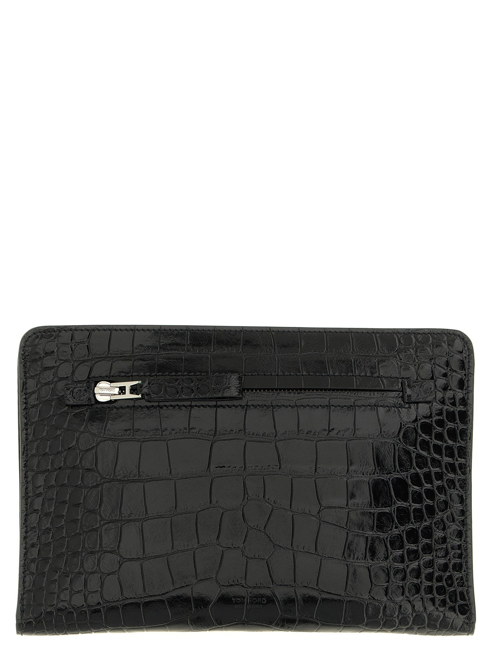 Tom Ford Black Calfskin Clutch Bag Tom Ford